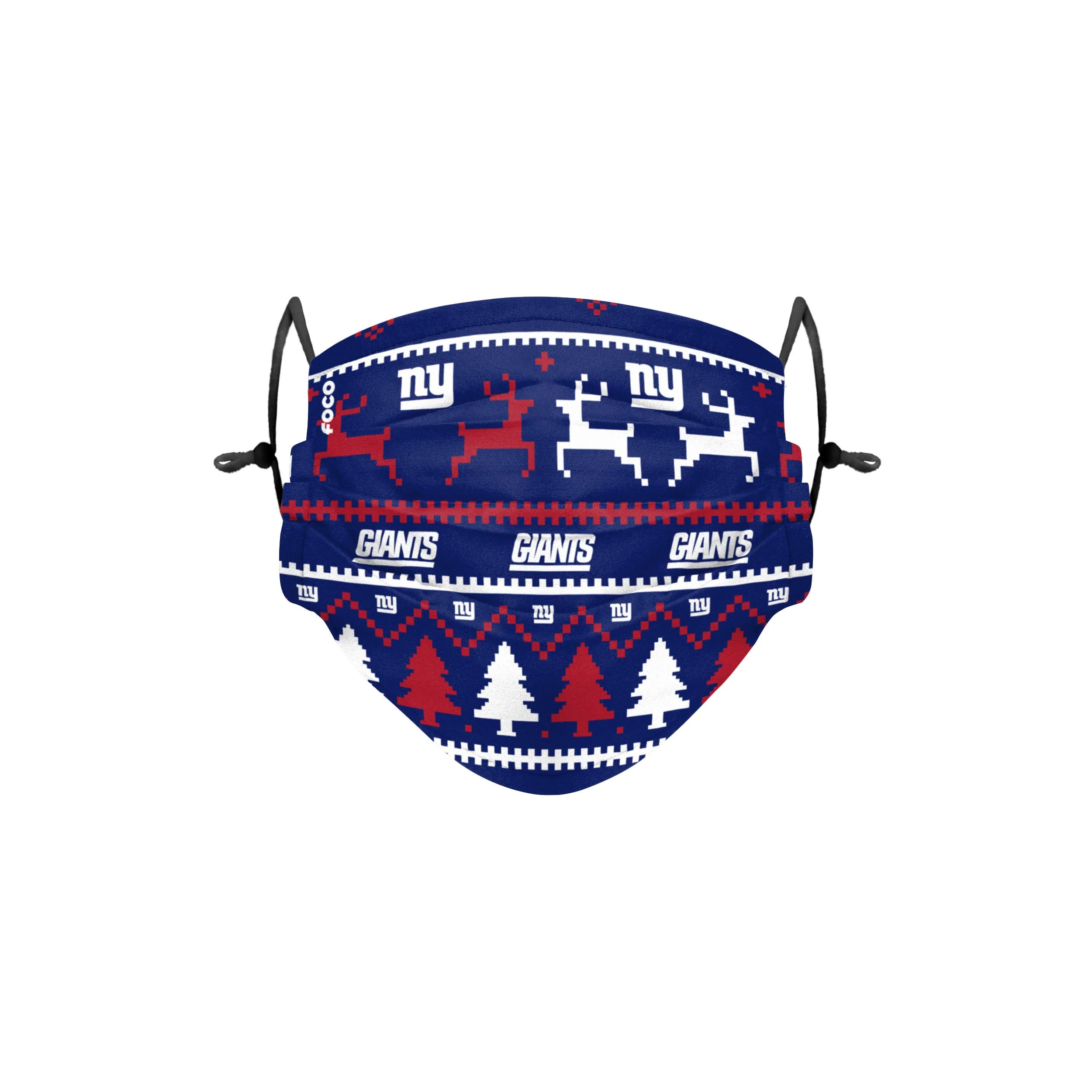 New York Giants NFL Wordmark Holiday Adjustable Face Cover