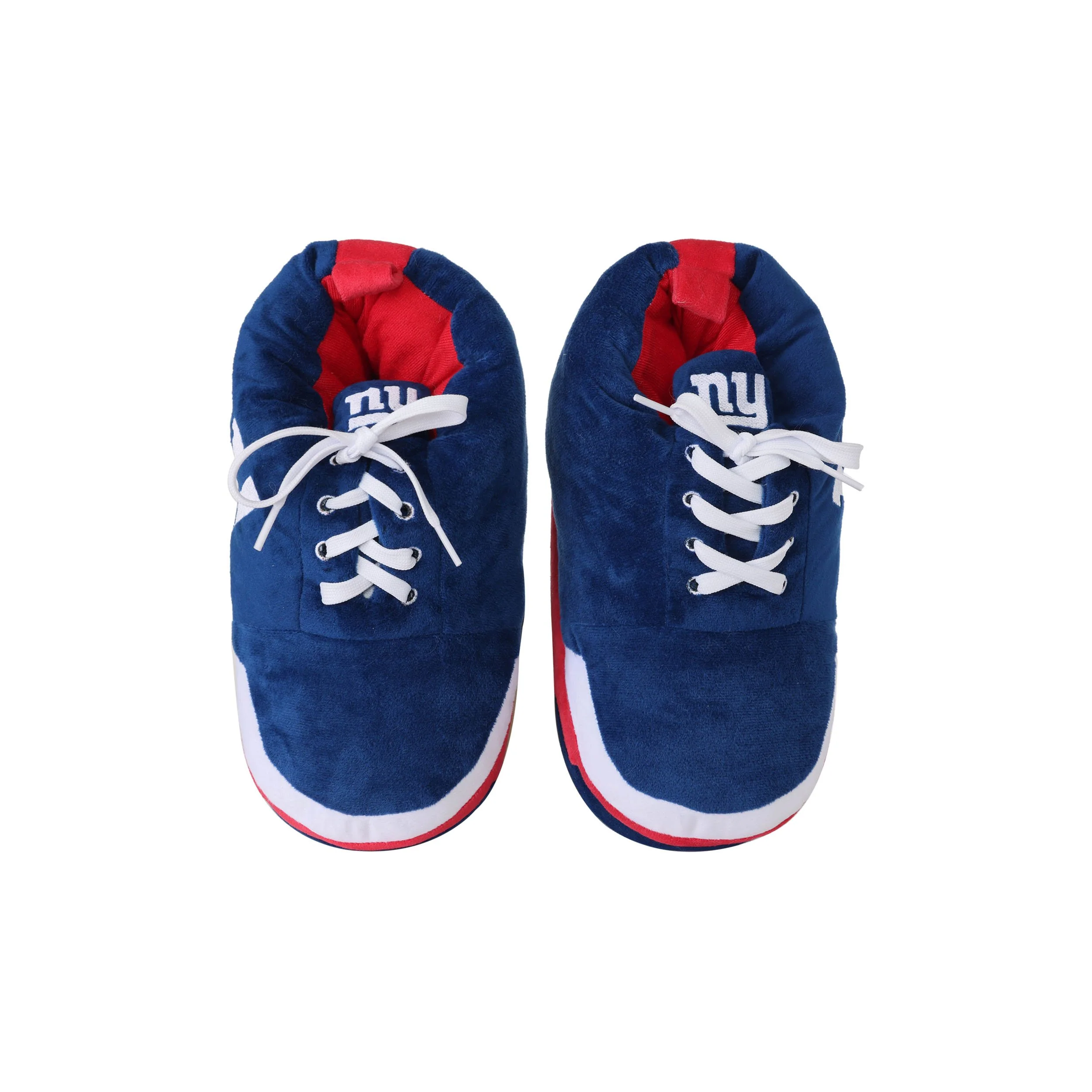 New York Giants NFL Youth Plush Sneaker Slippers - Image 4