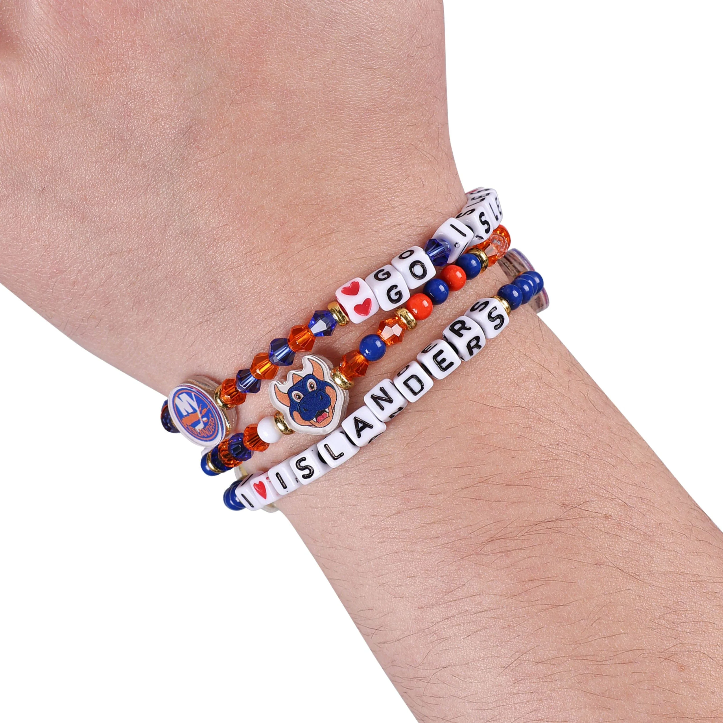 New York Islanders NHL 3 Pack Friendship Bracelet - Image 4