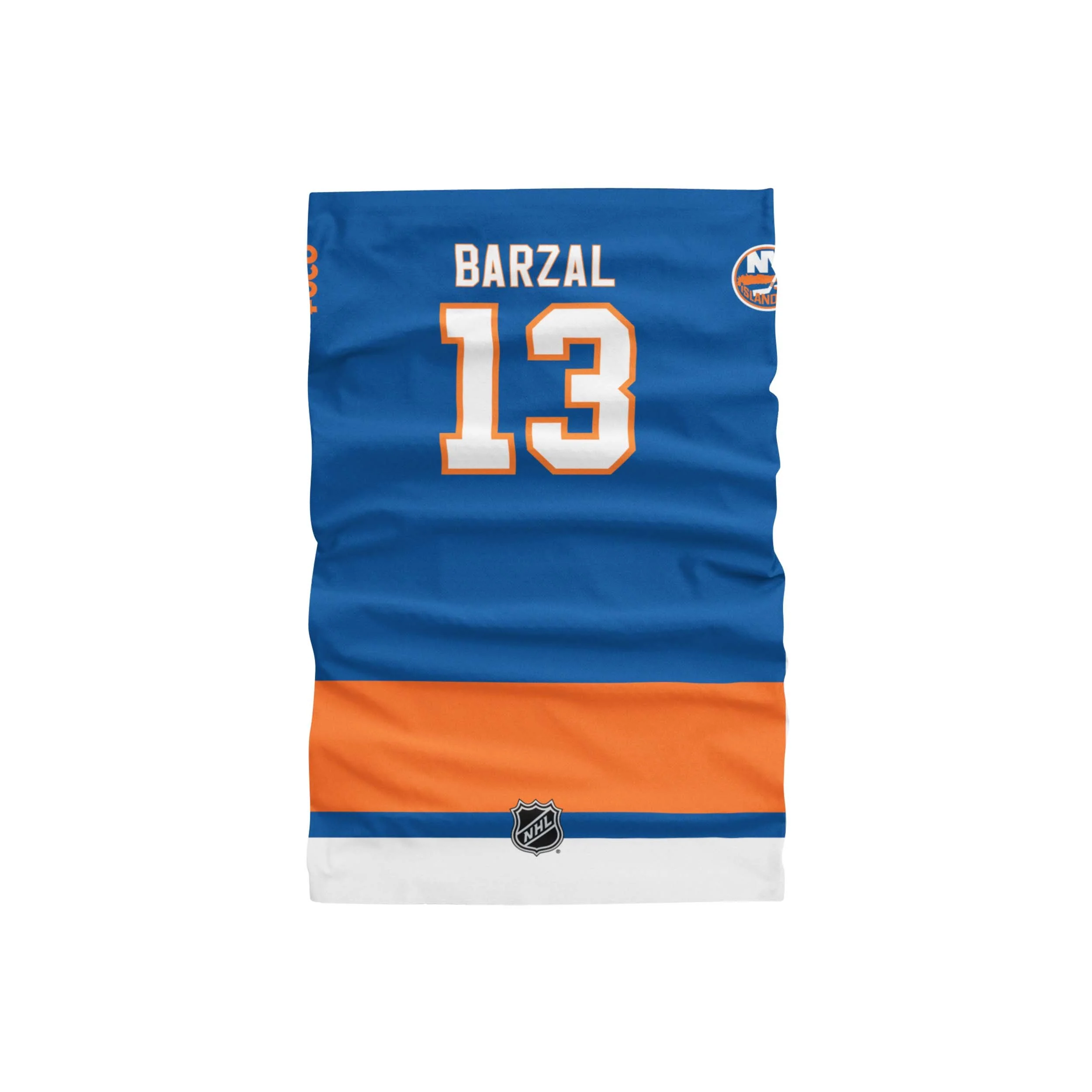 New York Islanders NHL Mathew Barzal Gaiter Scarf - Image 3