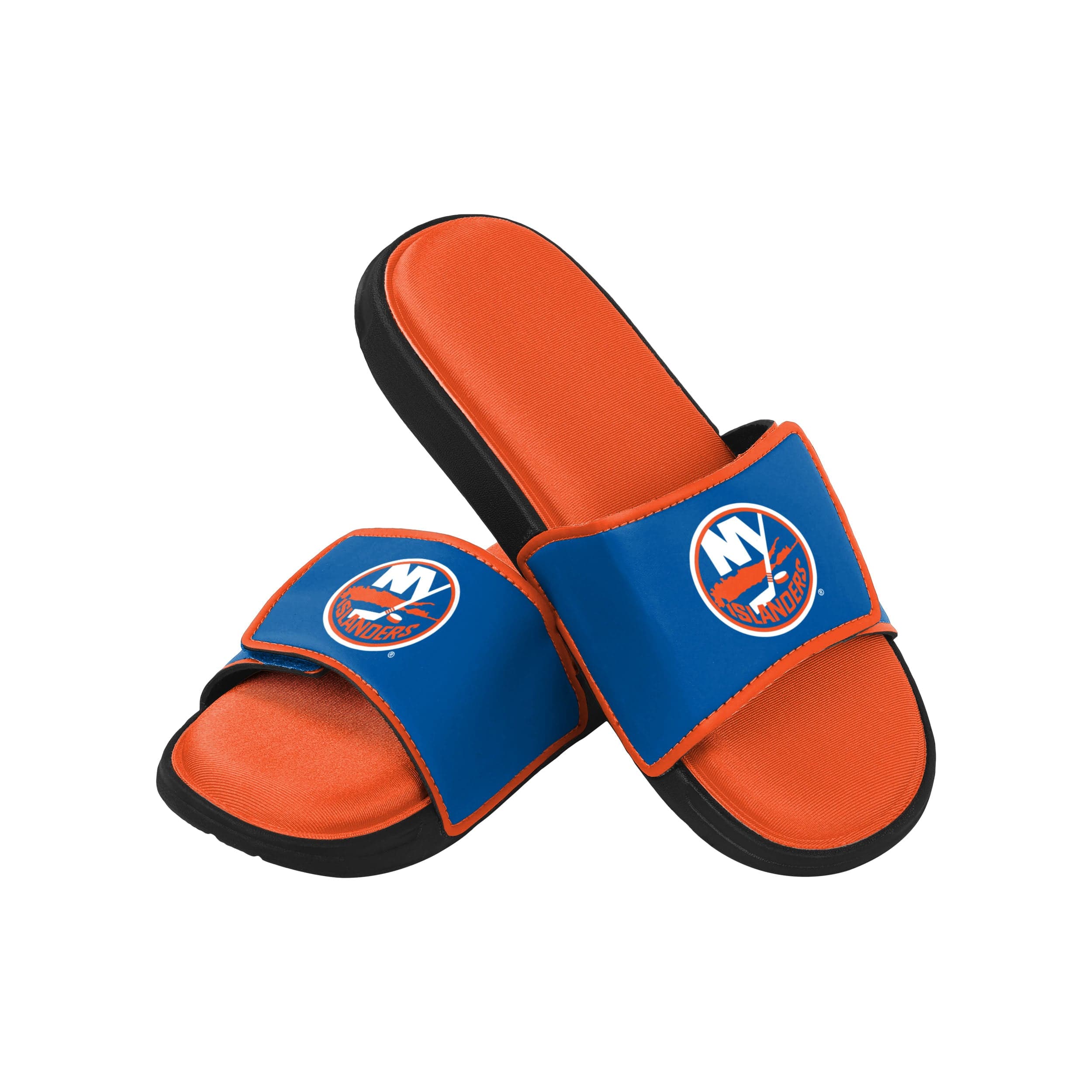 New York Islanders NHL Mens Foam Sport Slide Sandals