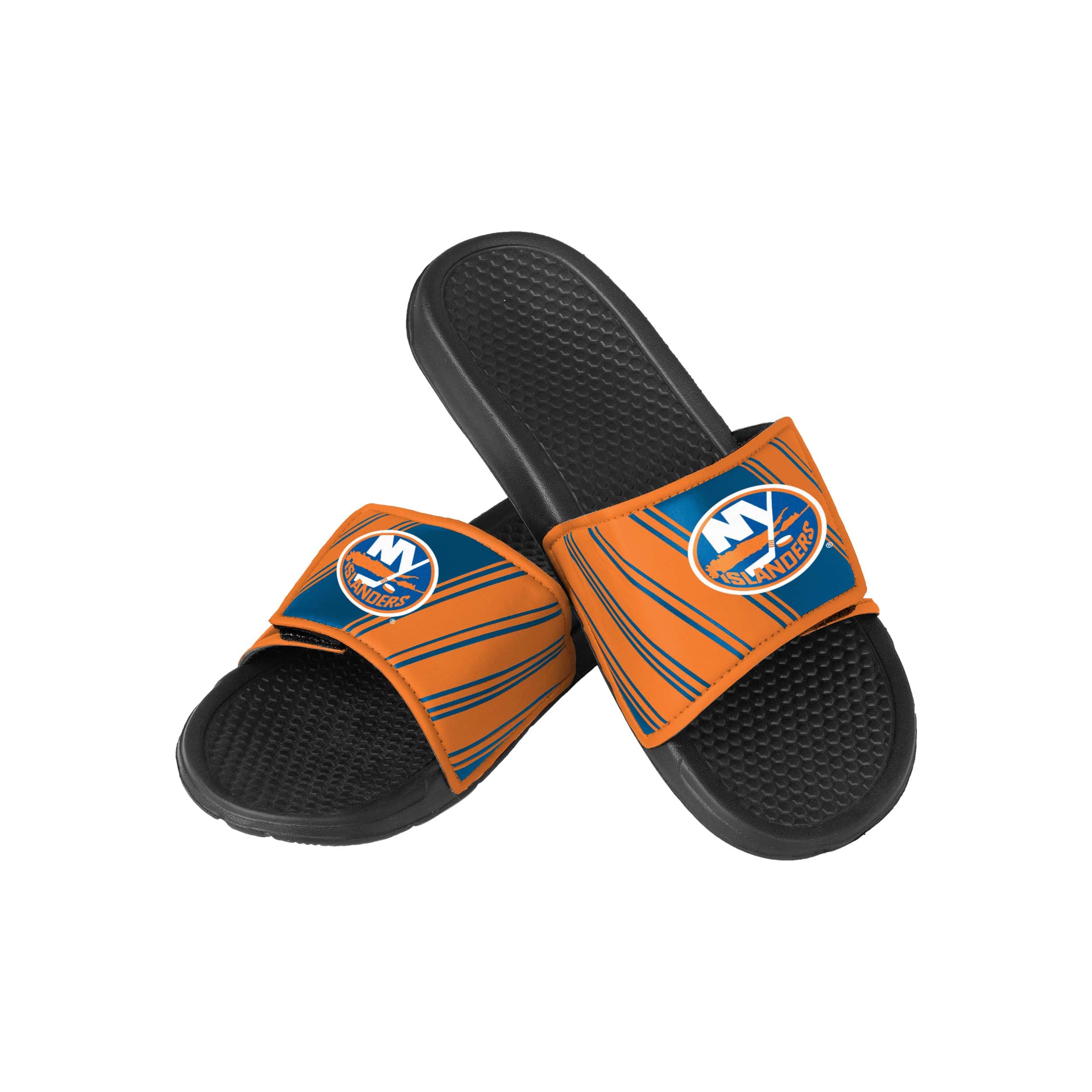 New York Islanders NHL Mens Legacy Velcro Sport Slide