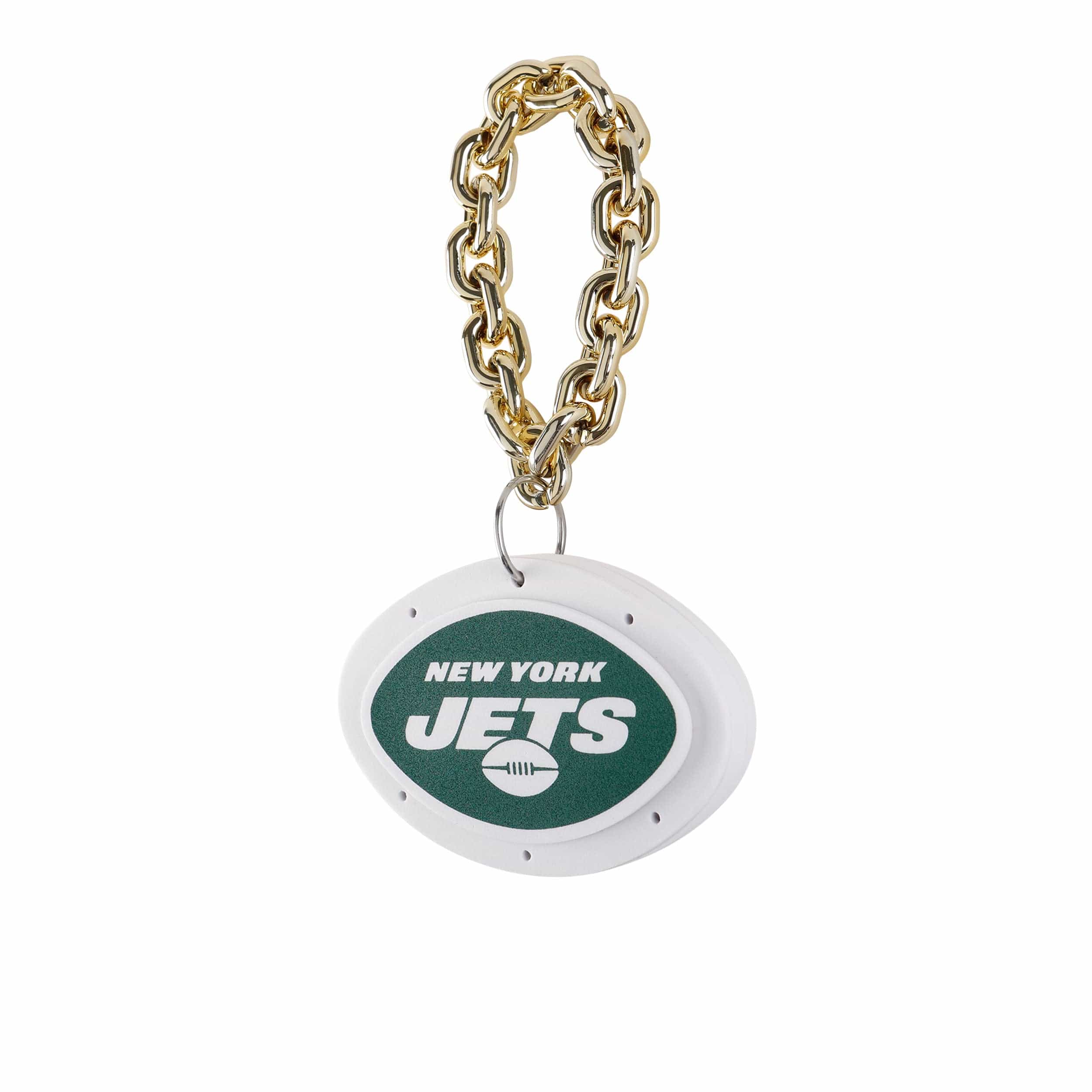 New York Jets NFL Big Logo Light Up Chain Ornament - Image 2