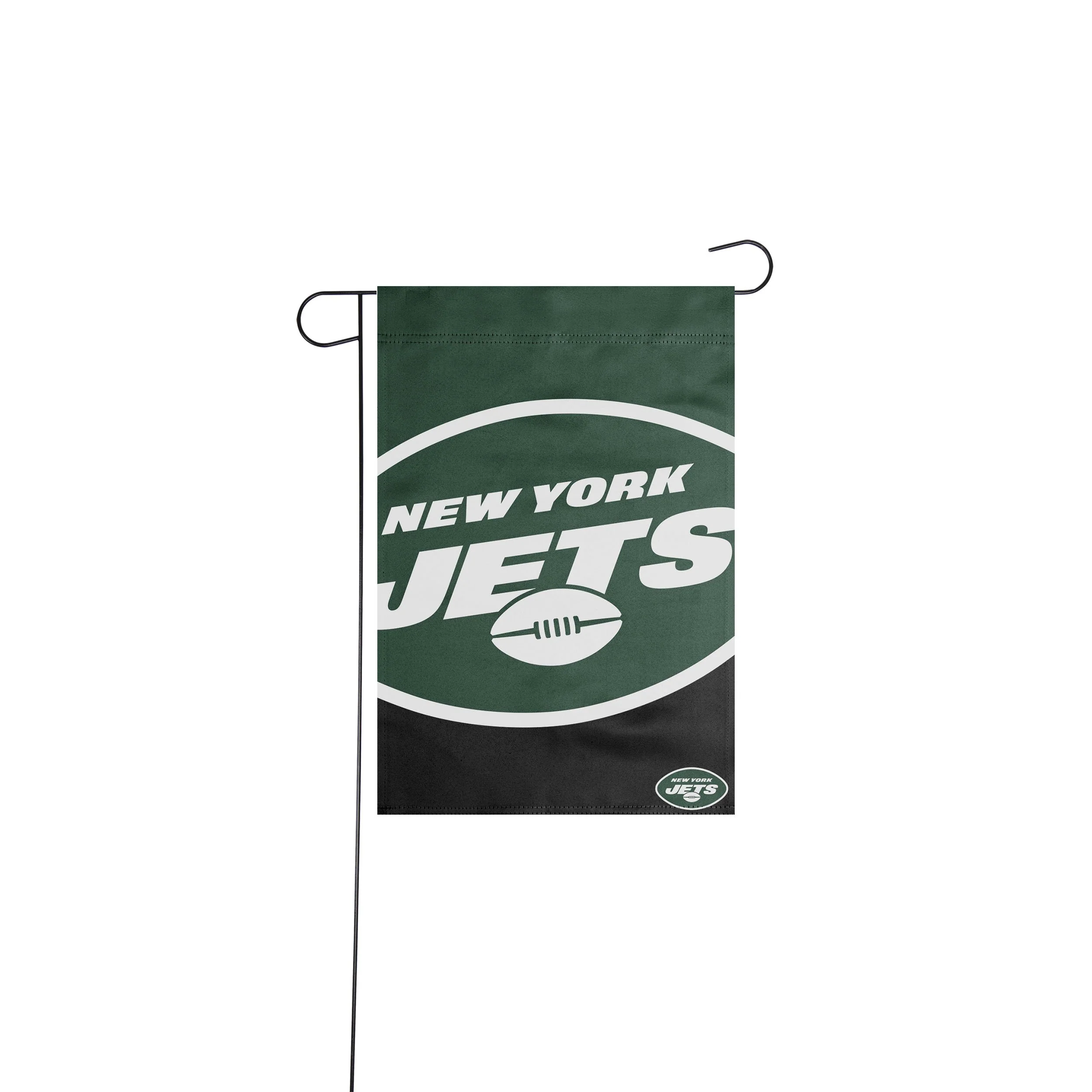 New York Jets NFL Colorblock Helmet Garden Flag