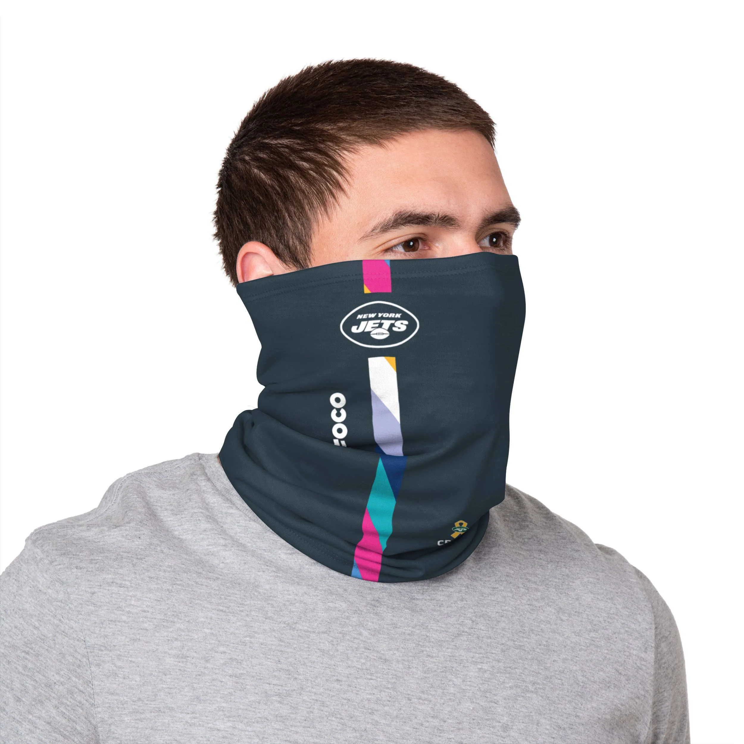 New York Jets NFL Crucial Catch Gaiter Scarf - Image 2