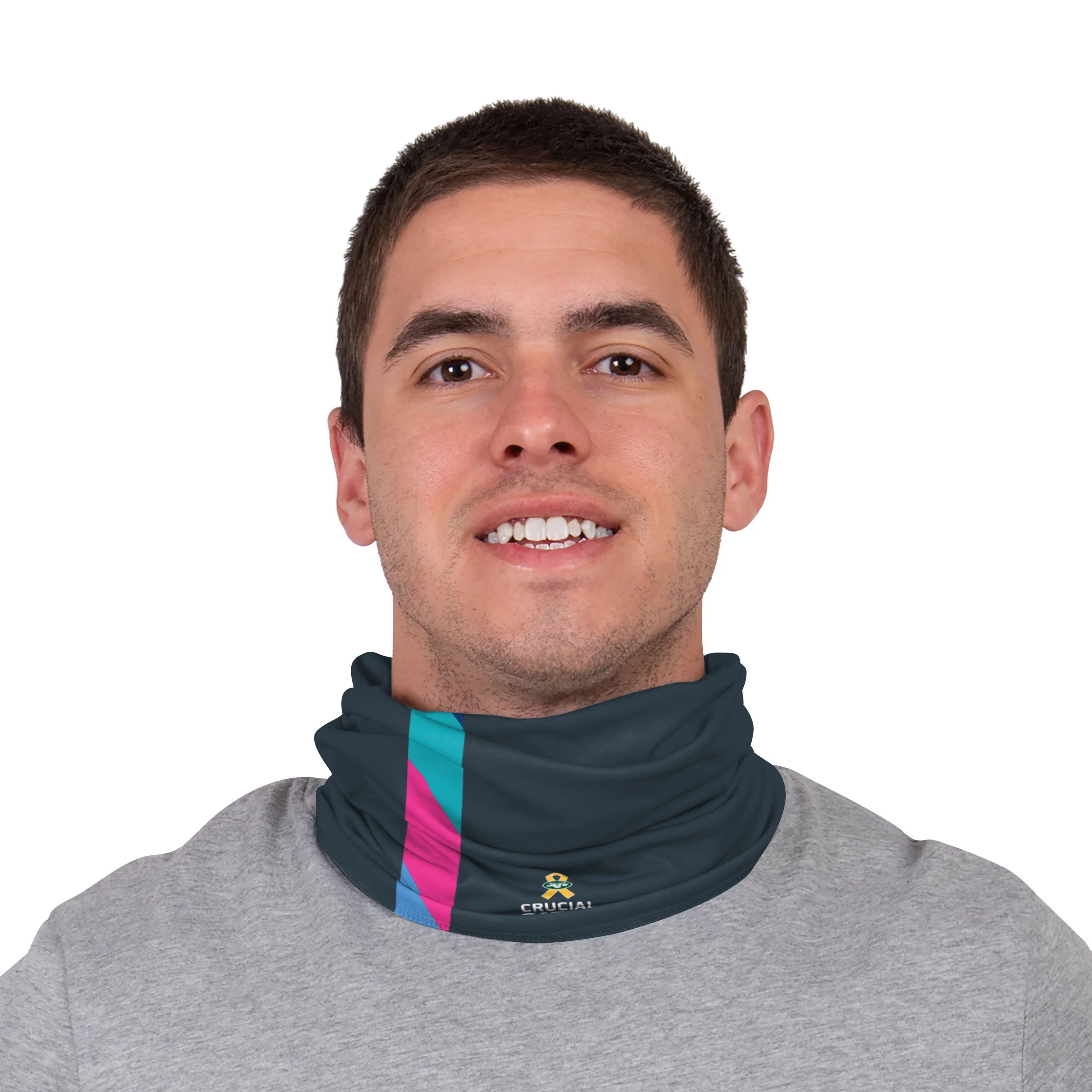 New York Jets NFL Crucial Catch Gaiter Scarf - Image 3