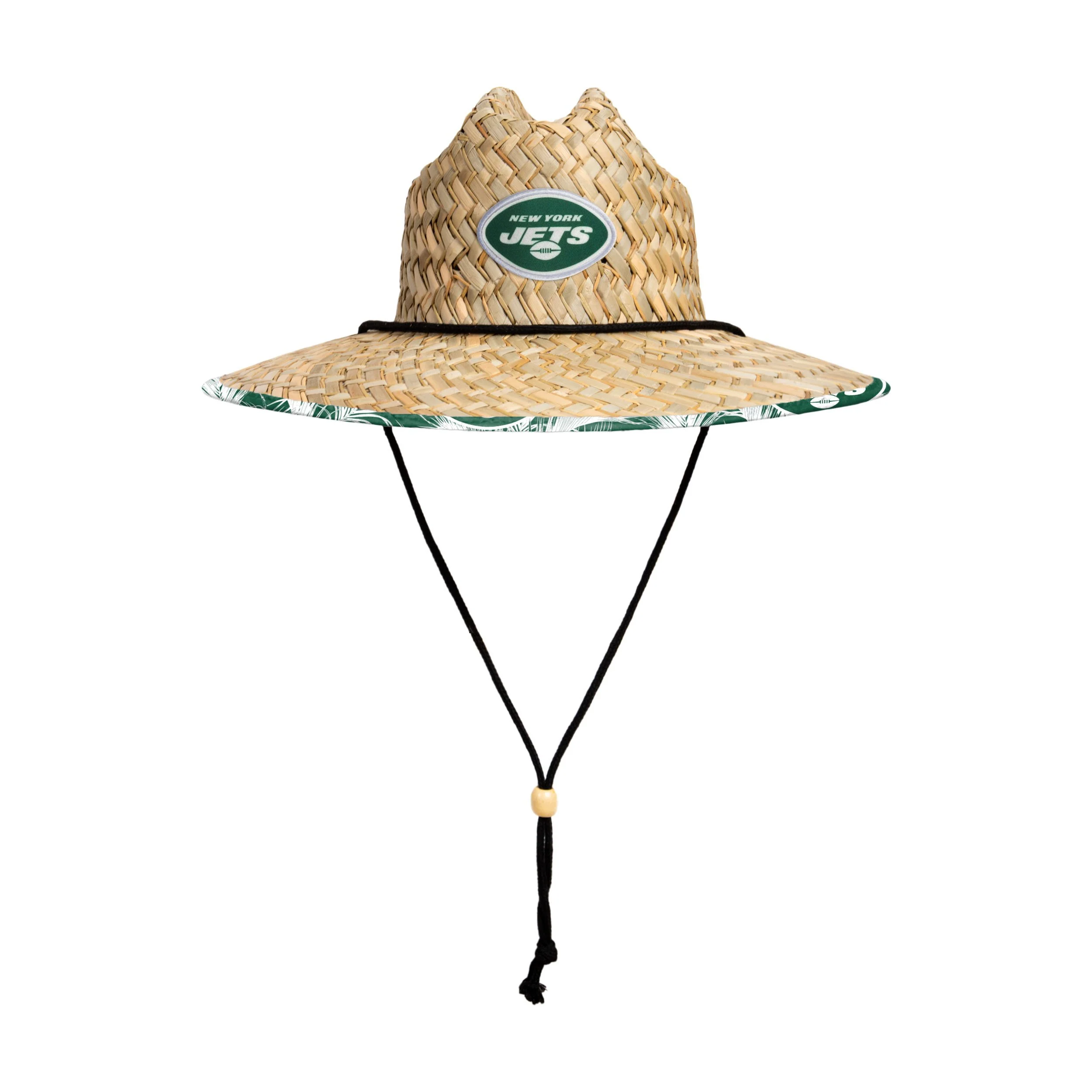 New York Jets NFL Floral Straw Hat - Image 3