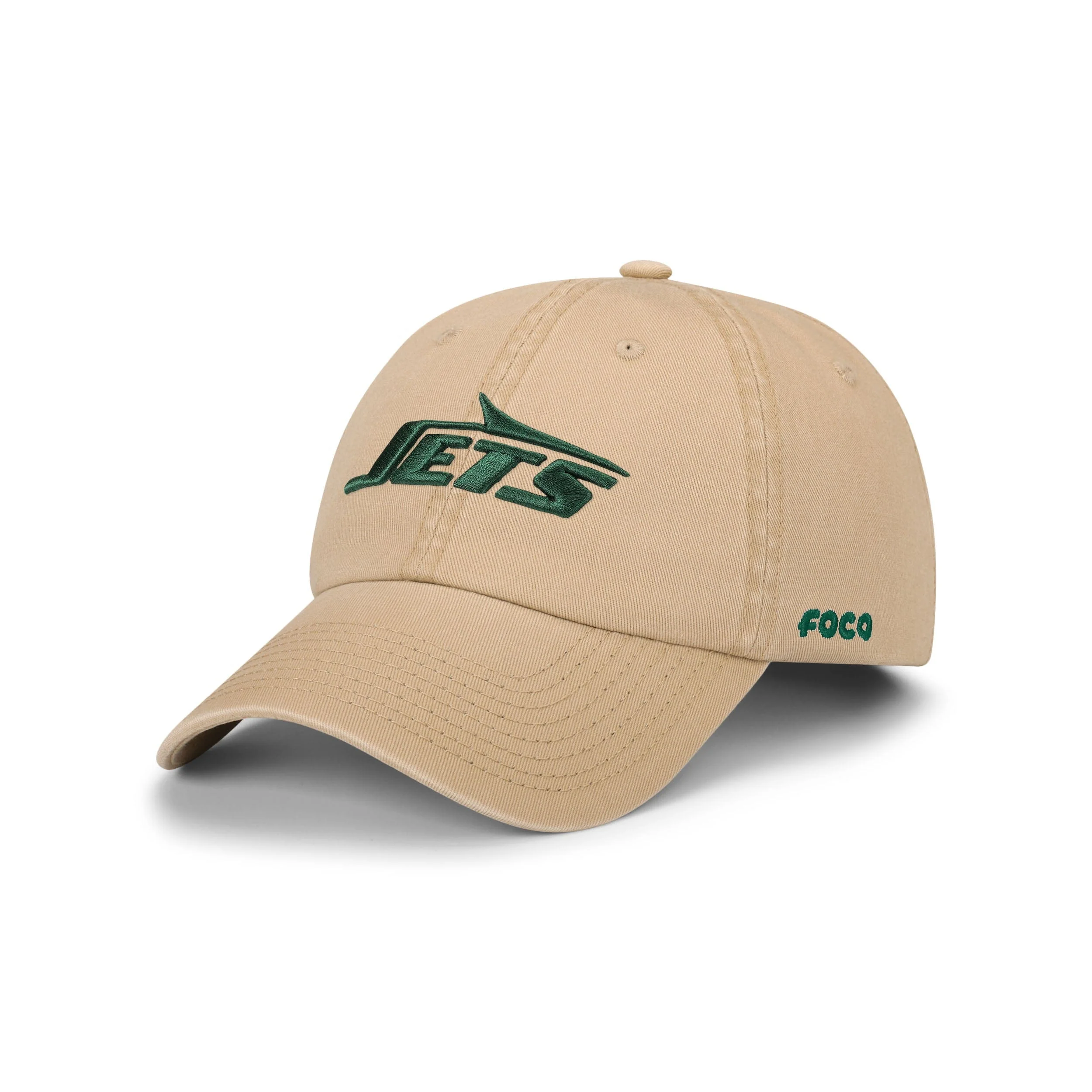 New York Jets NFL Khaki Primary Logo Casual Cap