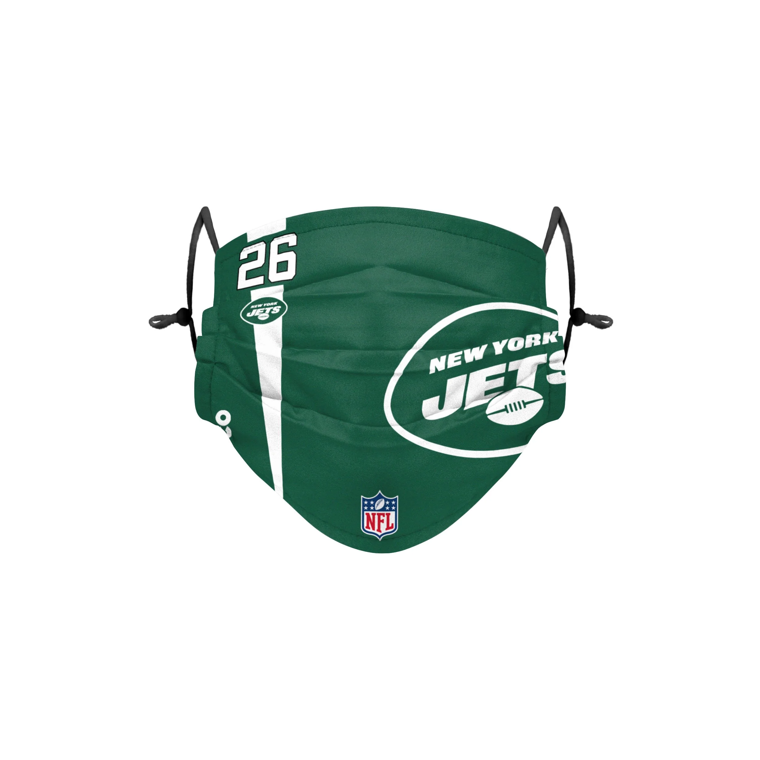 New York Jets NFL Le'Veon Bell On-Field Sideline Logo Face Cover