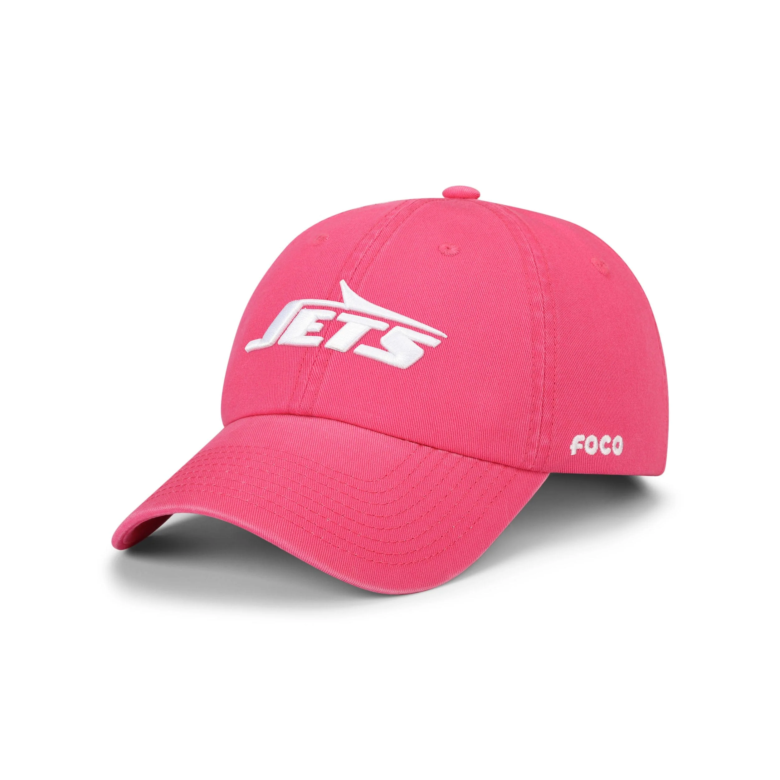 New York Jets NFL Magenta & White Casual Cap