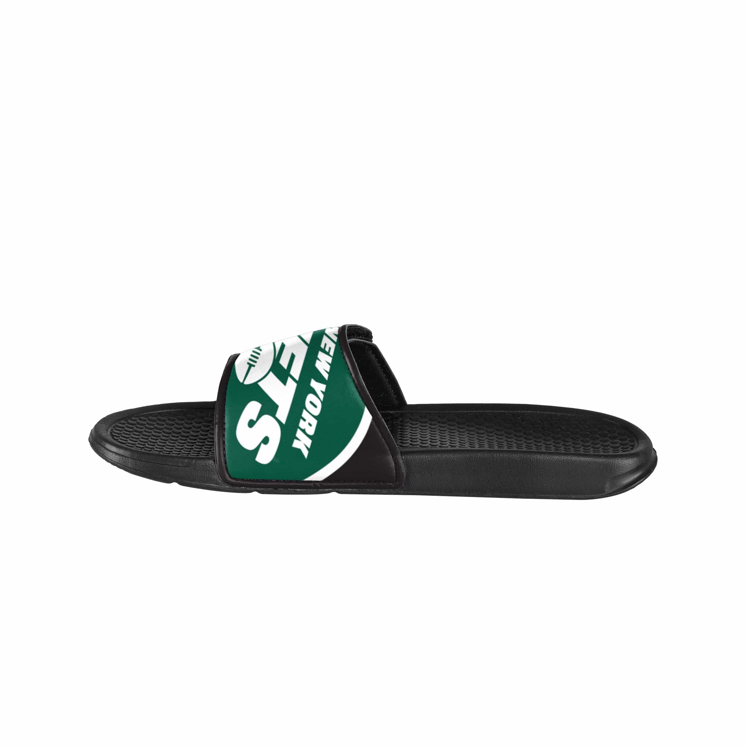 New York Jets NFL Mens Cropped Big Logo Slide - Image 4
