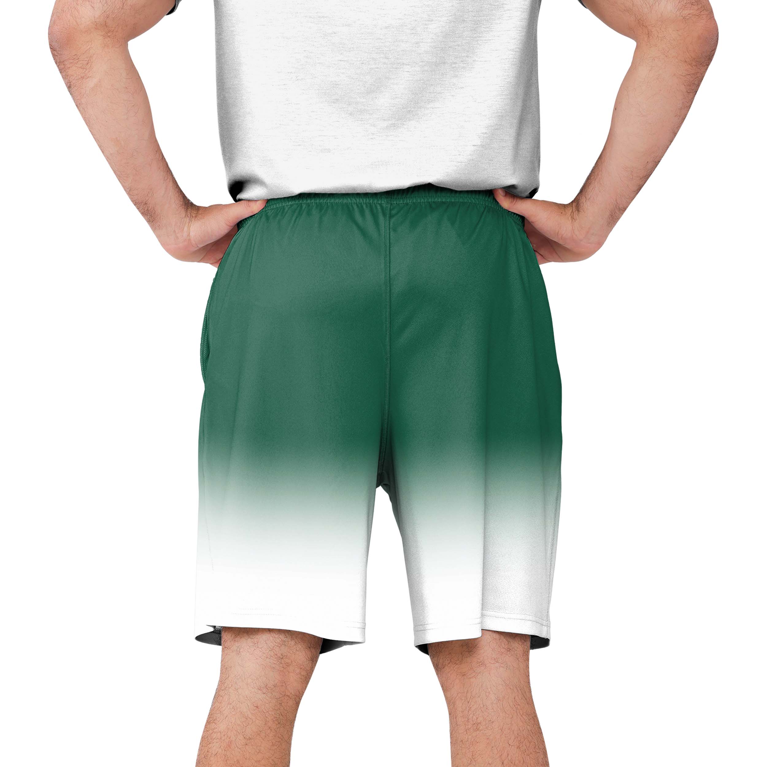 New York Jets NFL Mens Game Ready Gradient Training Shorts - Image 3
