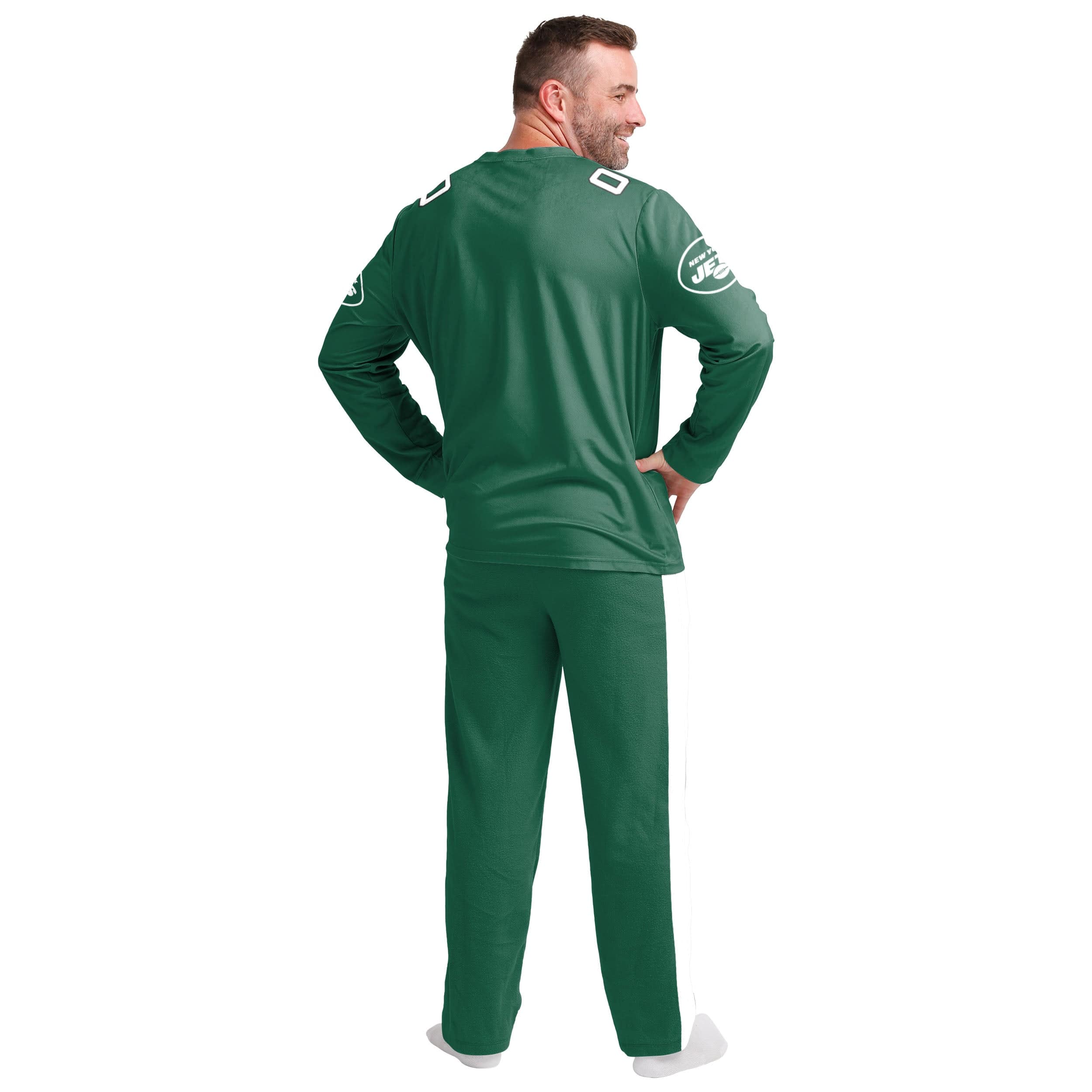 New York Jets NFL Mens Gameday Ready Pajama Set - Image 2