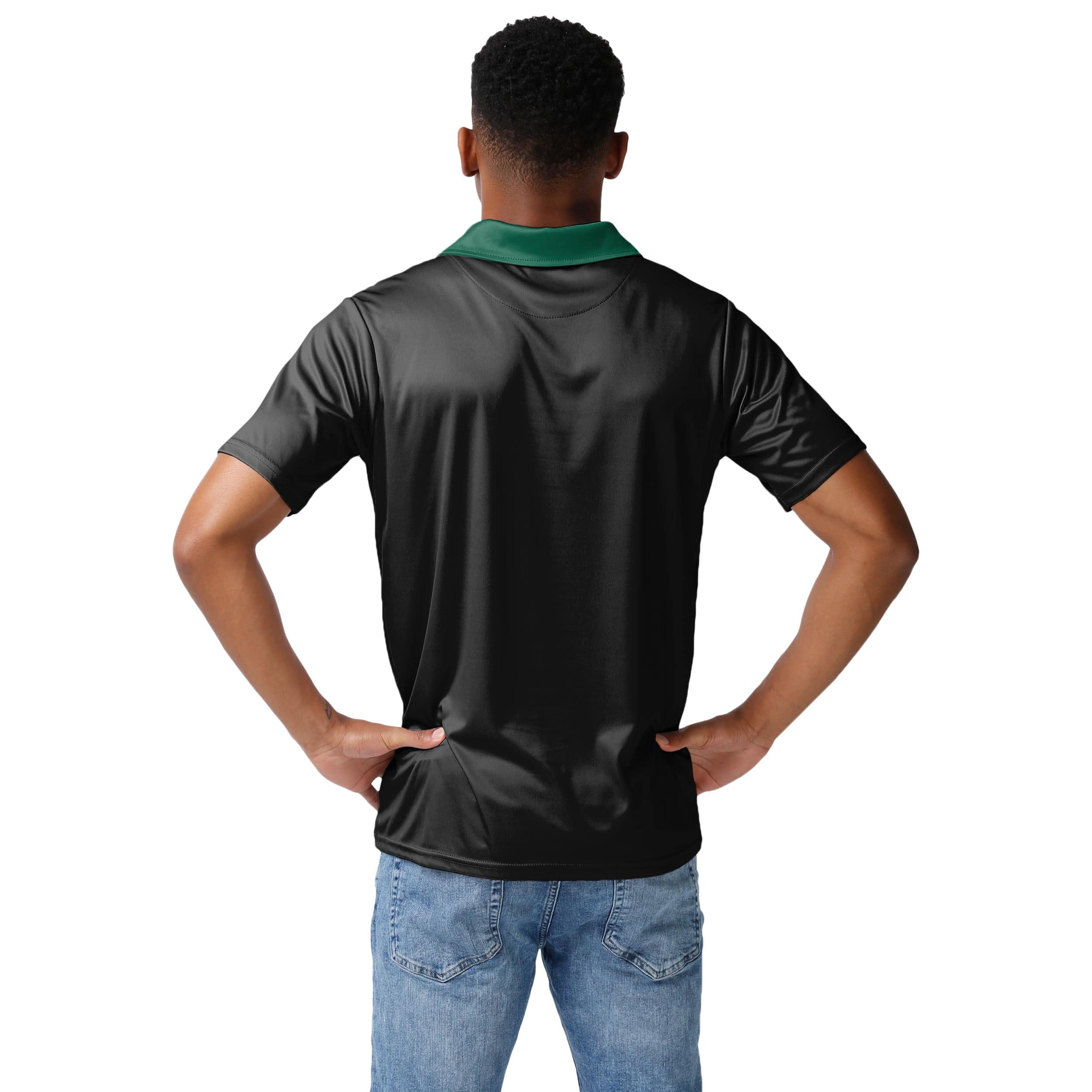 New York Jets NFL Mens Nightcap Polyester Polo - Image 3