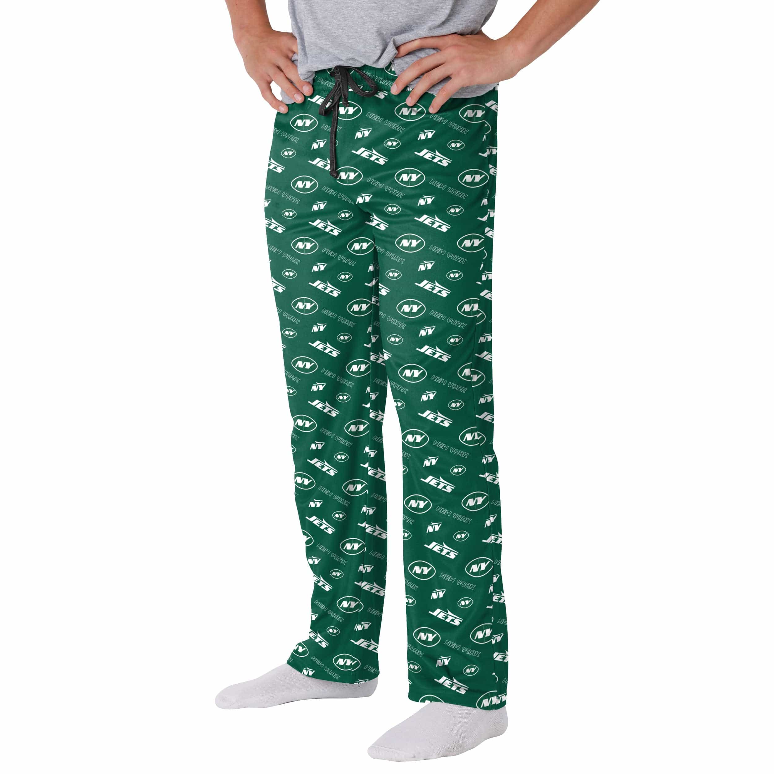 New York Jets NFL Mens Repeat Print Lounge Pants
