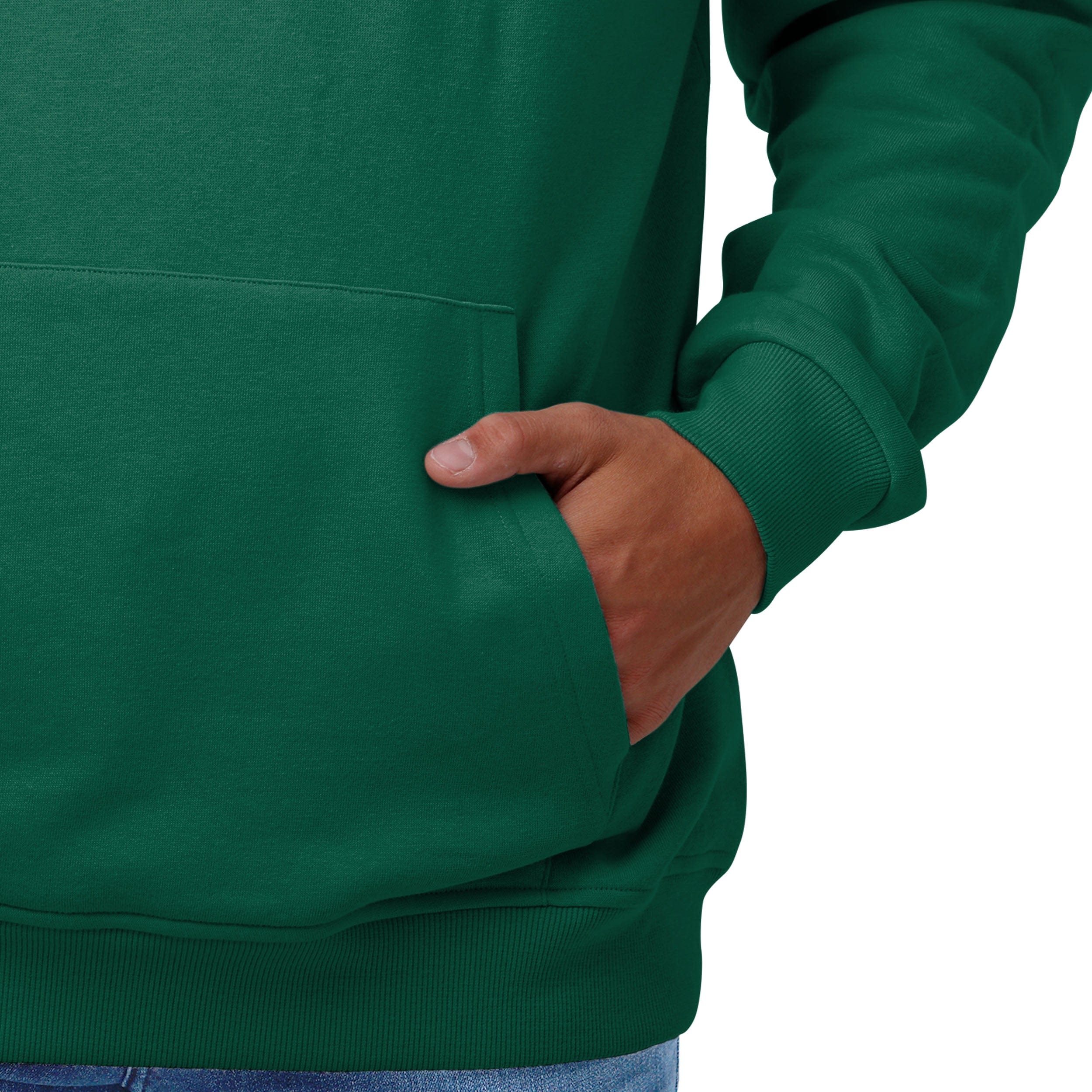 New York Jets NFL Mens Solid Hoodie - Image 3