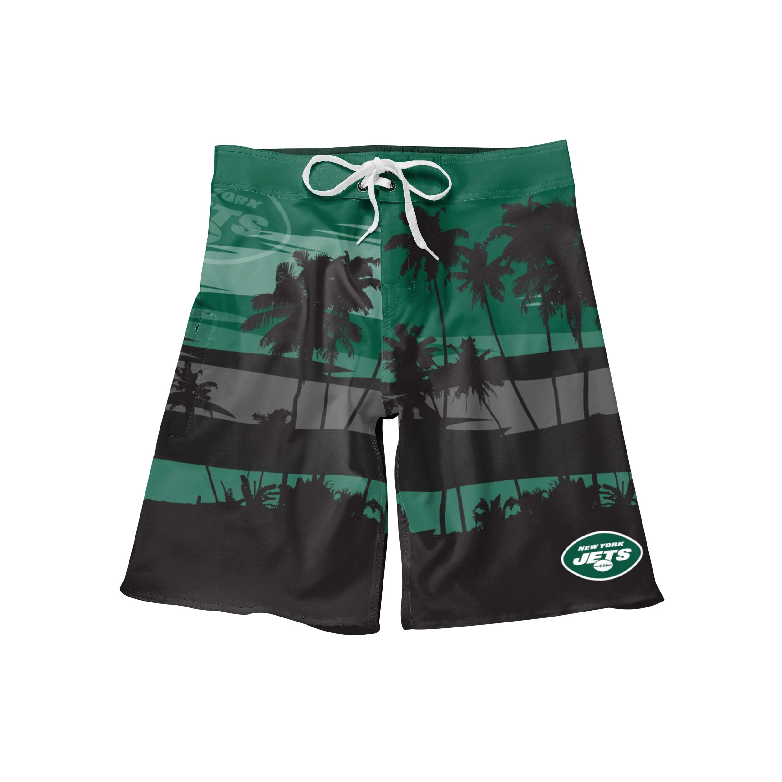 New York Jets NFL Mens Sunset Boardshorts - Image 4