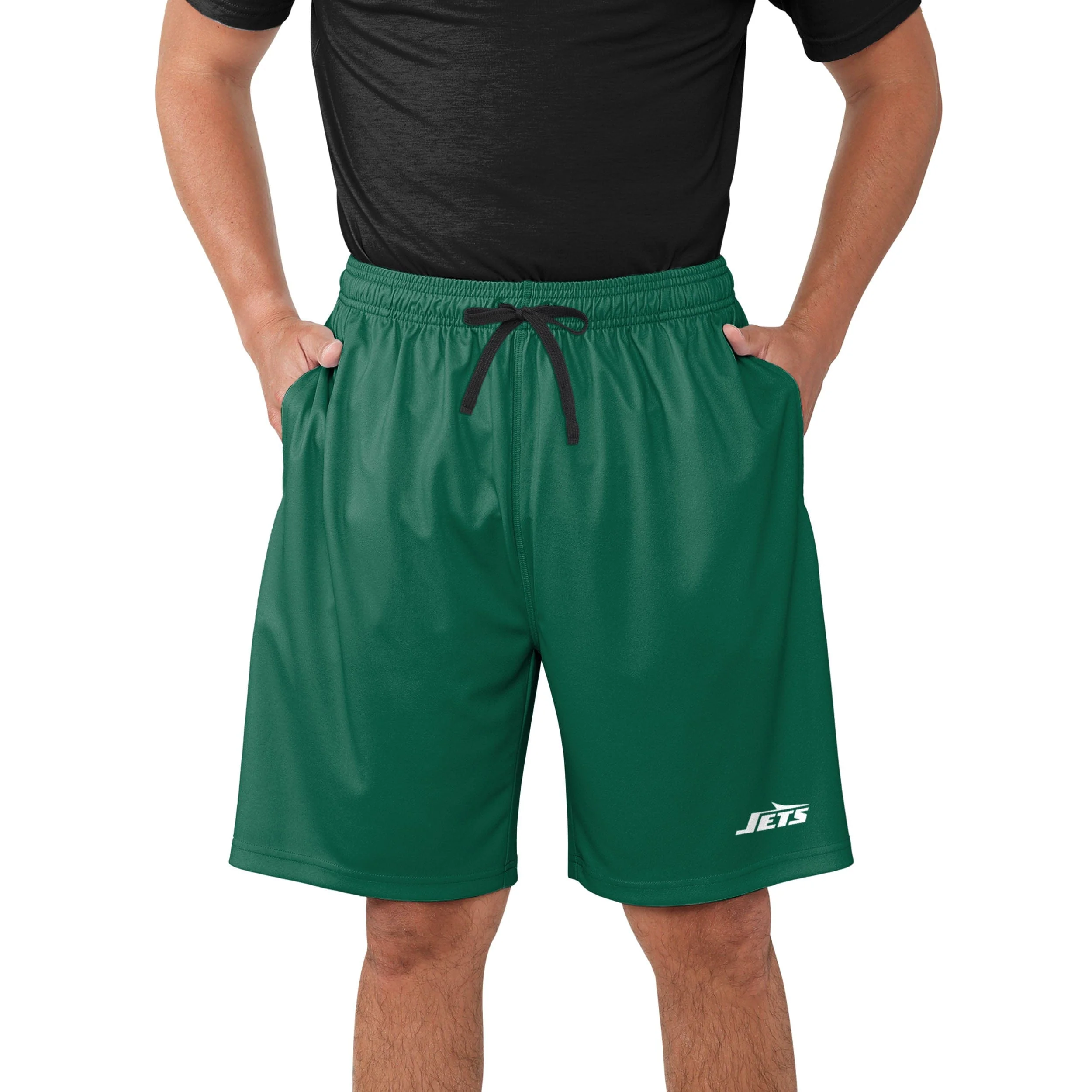 New York Jets NFL Mens Team Workout Training Shorts - Image 2