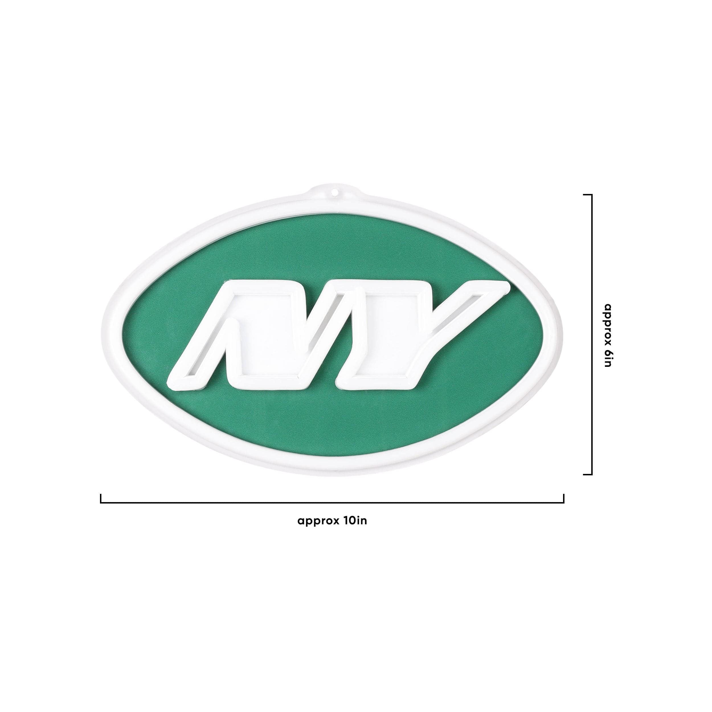 New York Jets NFL Neon Light Up Big Logo Chain - Image 5