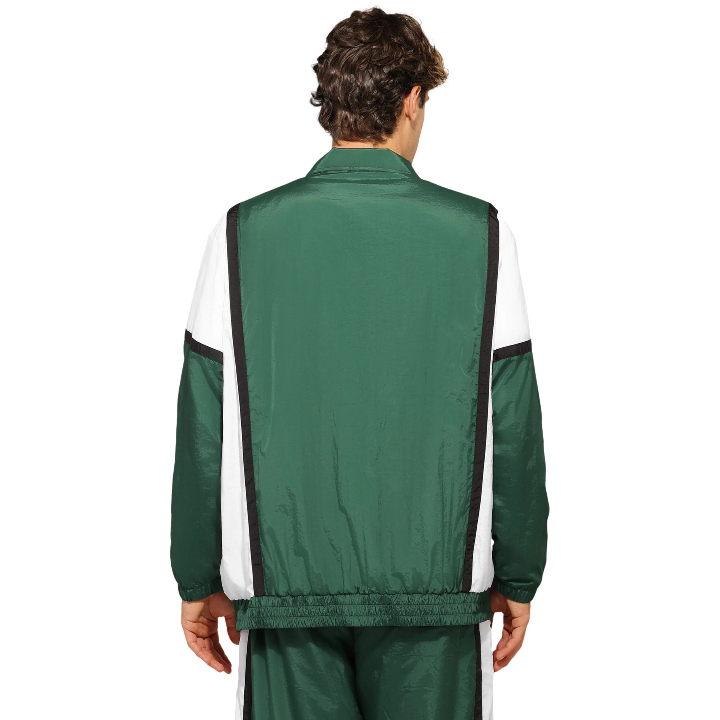New York Jets NFL Nylon Crinkle Gameday Jacket - Image 2