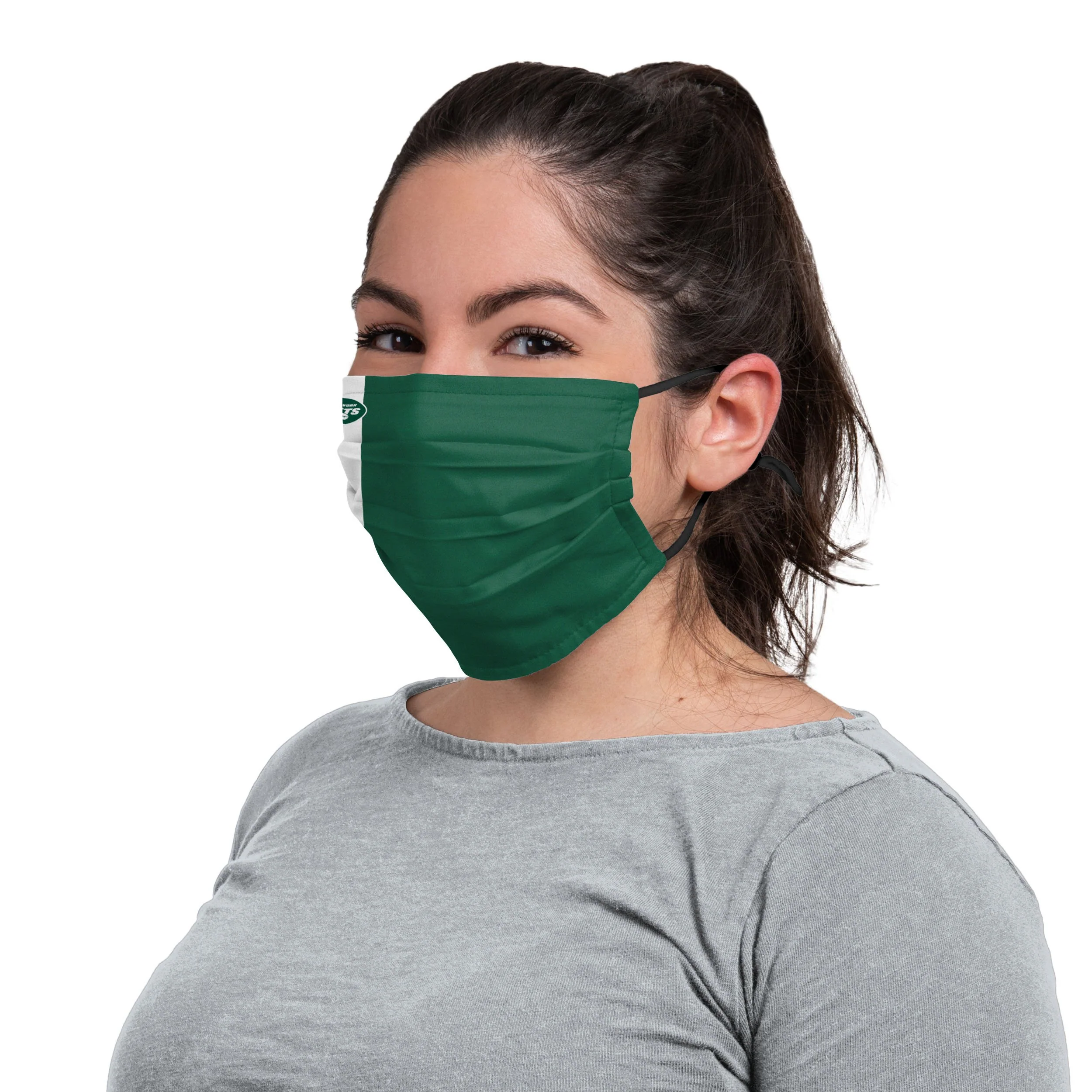 New York Jets NFL On-Field Sideline Face Cover - Image 3