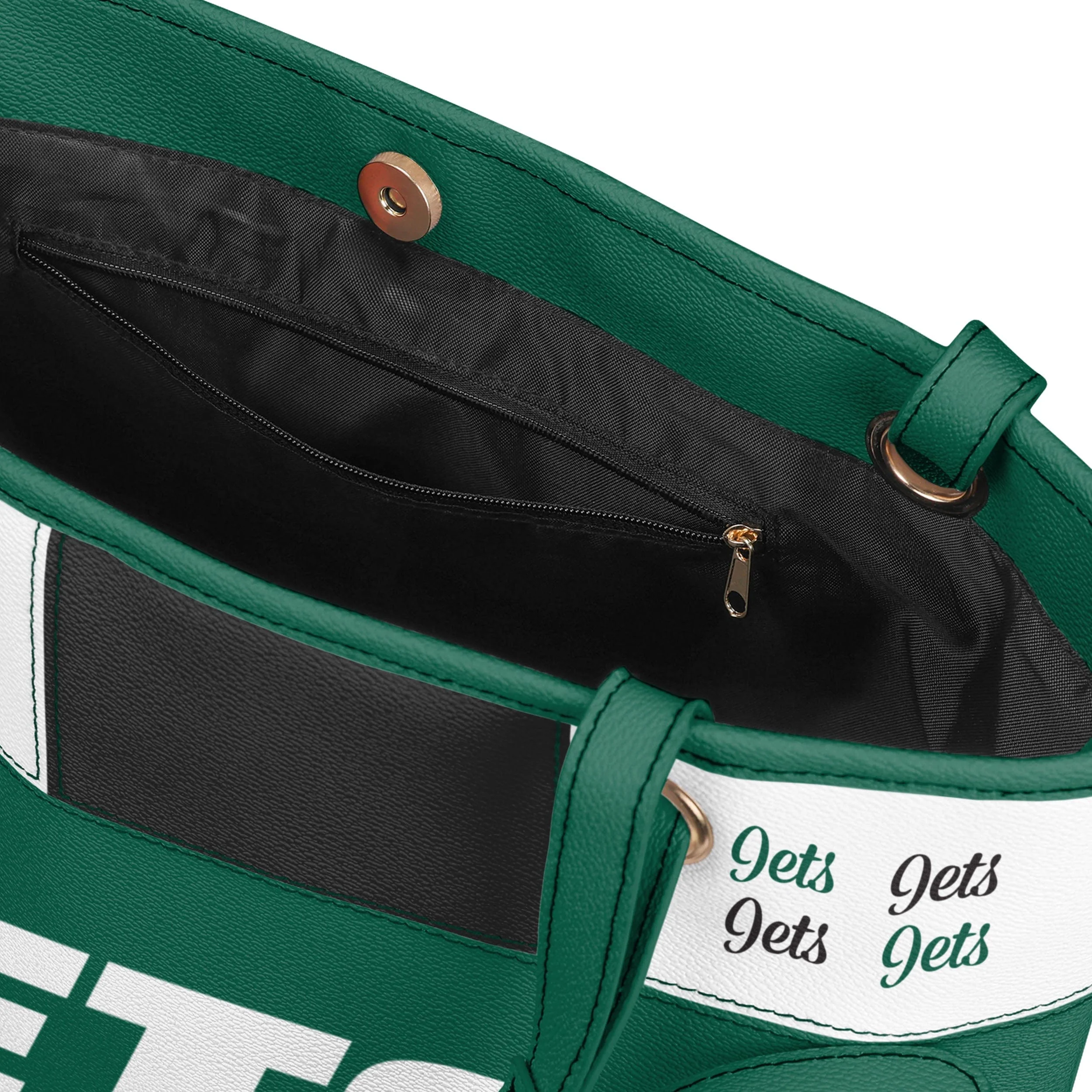New York Jets NFL Printed Collage Tote - Image 4