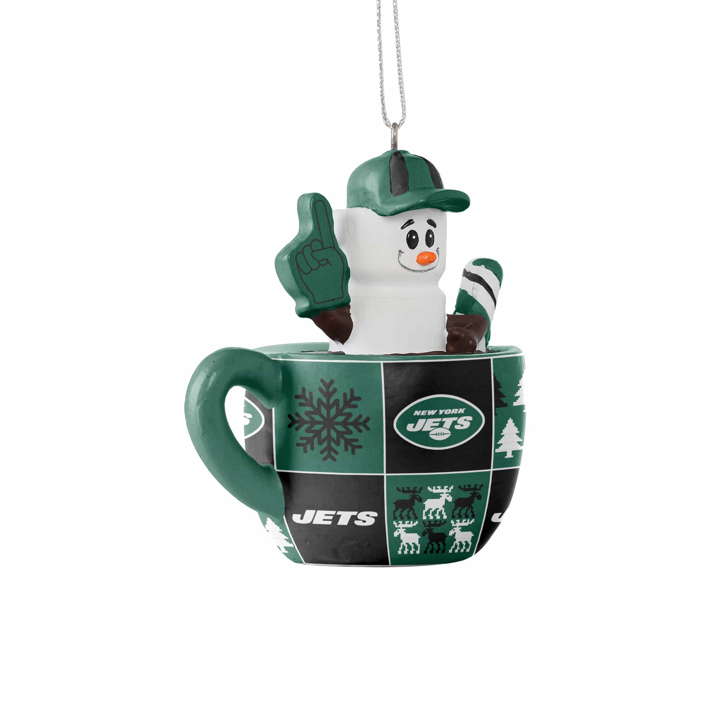 New York Jets NFL Smores Mug Ornament - Image 2