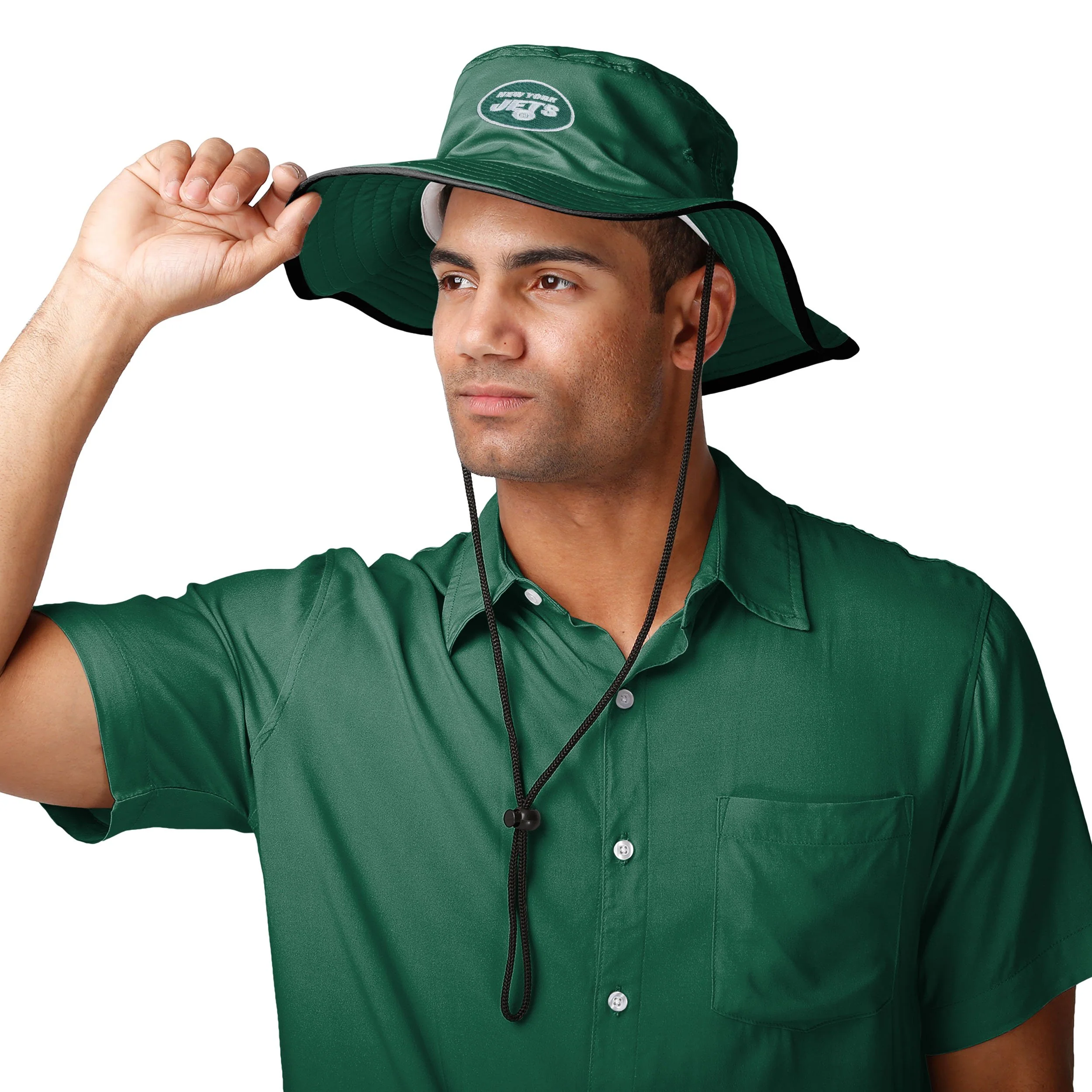 New York Jets NFL Solid Boonie Hat - Image 2