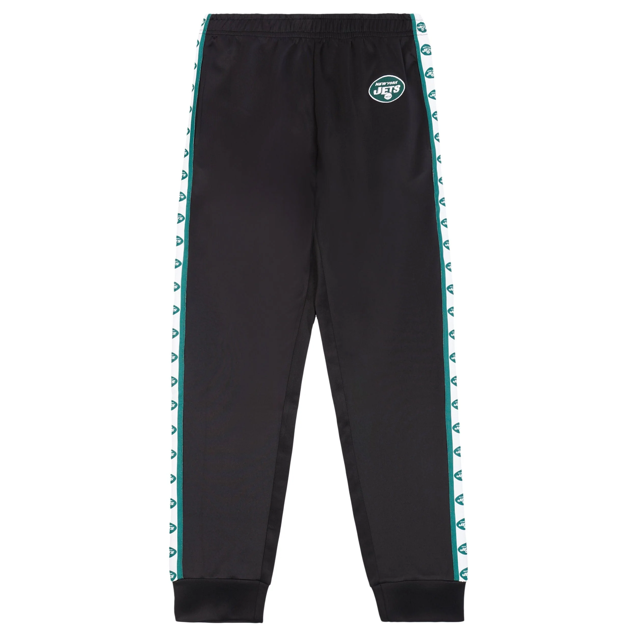 New York Jets NFL Mens Stripe Logo Track Pants - Image 4