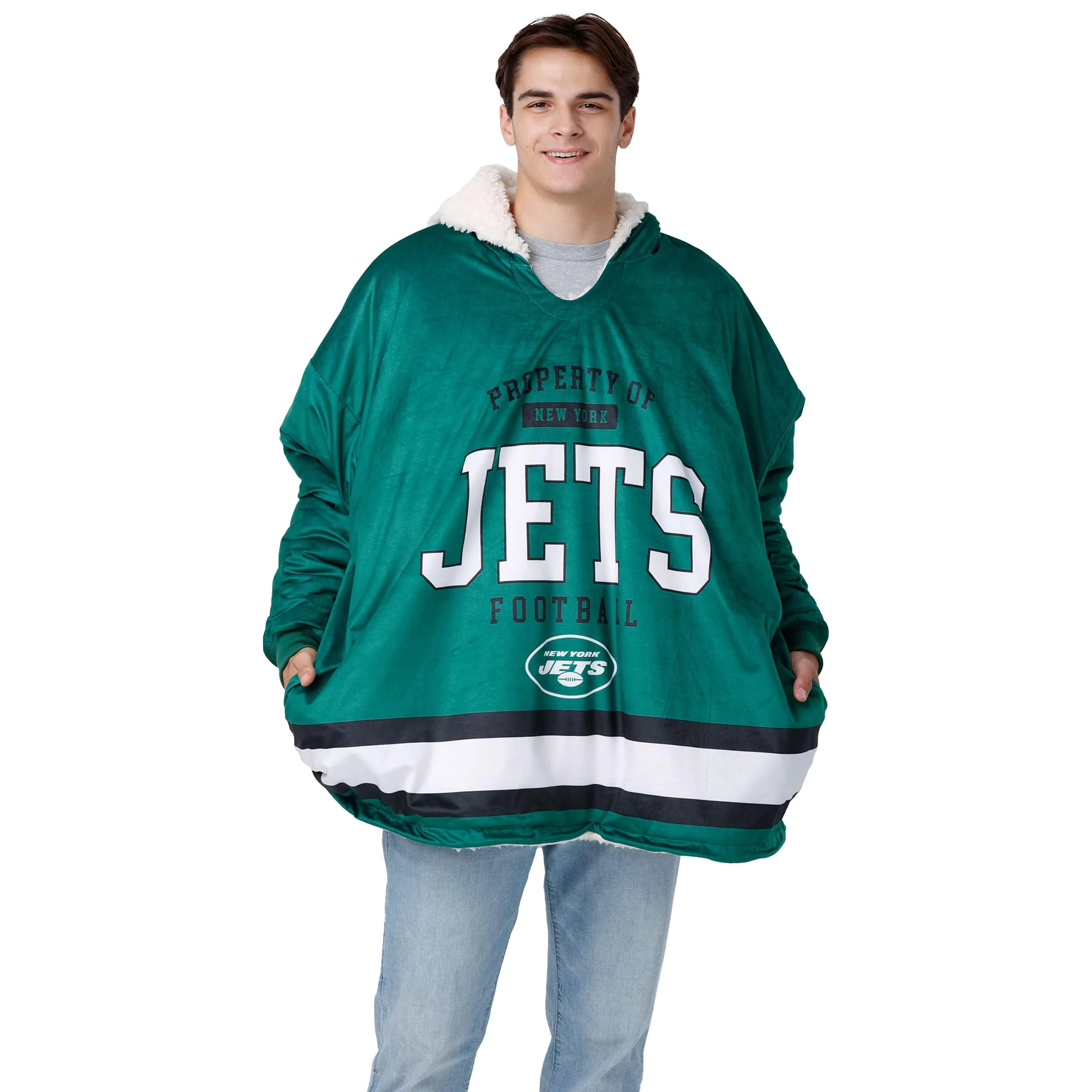 New York Jets NFL Team Color Property Of Hoodeez - Image 3