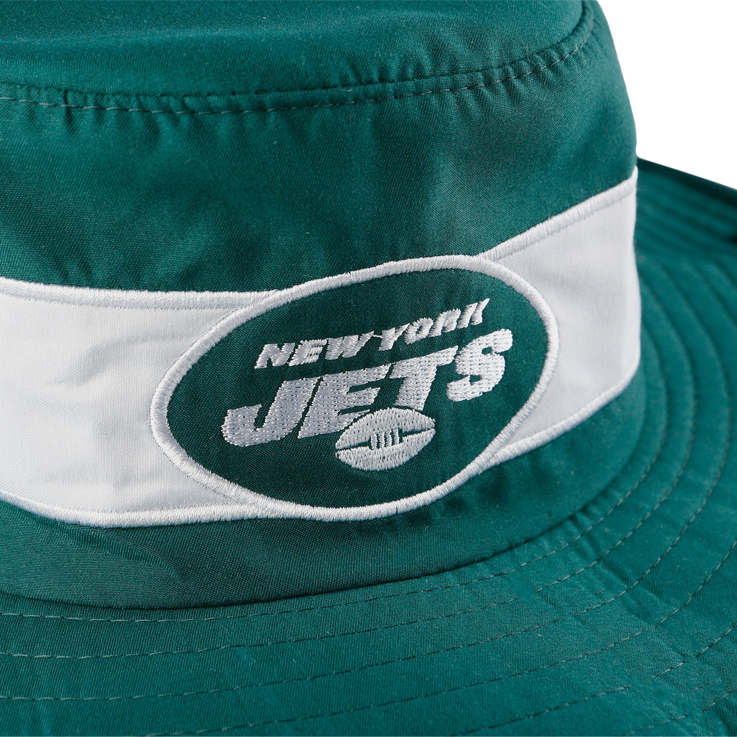 New York Jets NFL Team Stripe Boonie Hat - Image 3