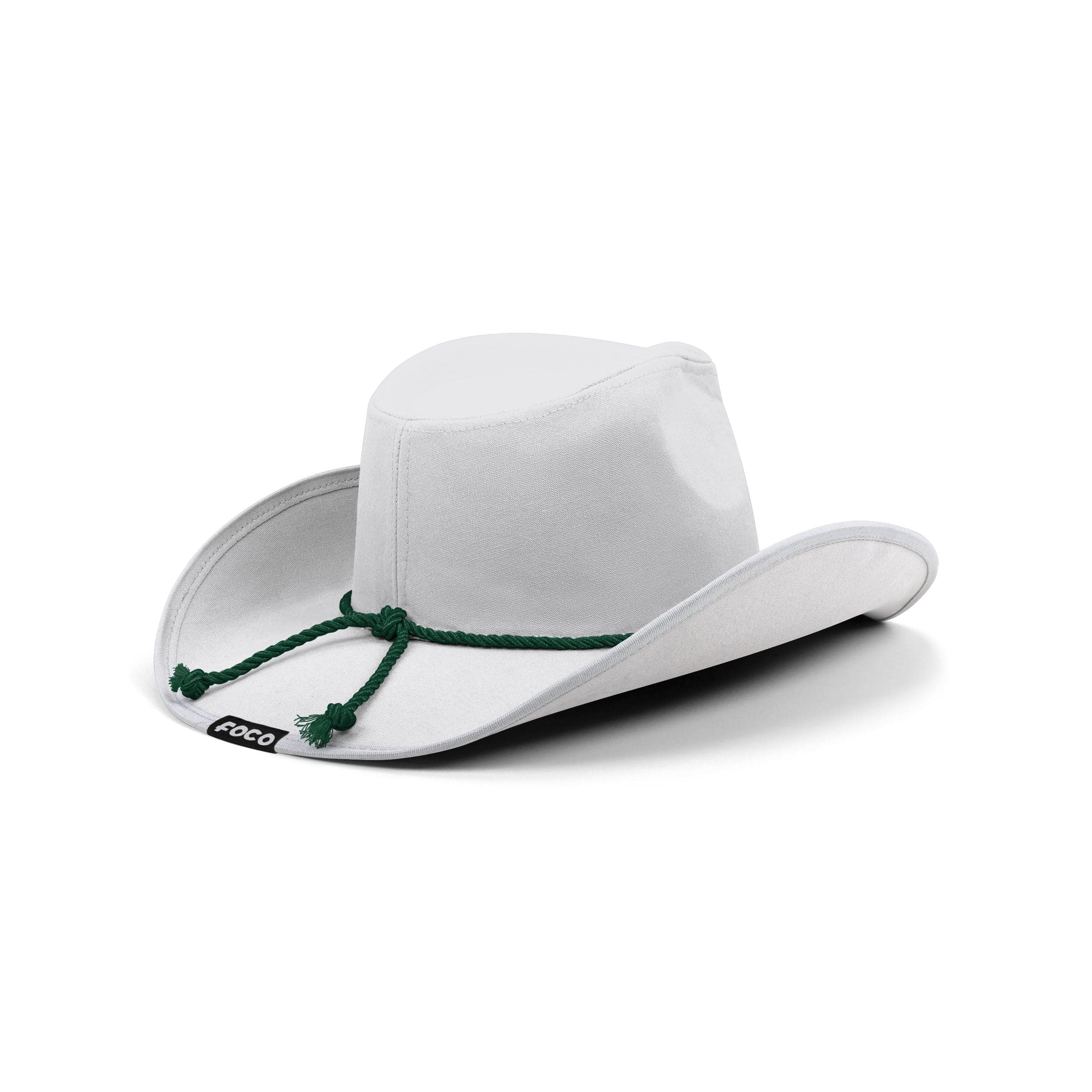 New York Jets NFL White Rhinestone Logo Cowboy Hat - Image 5