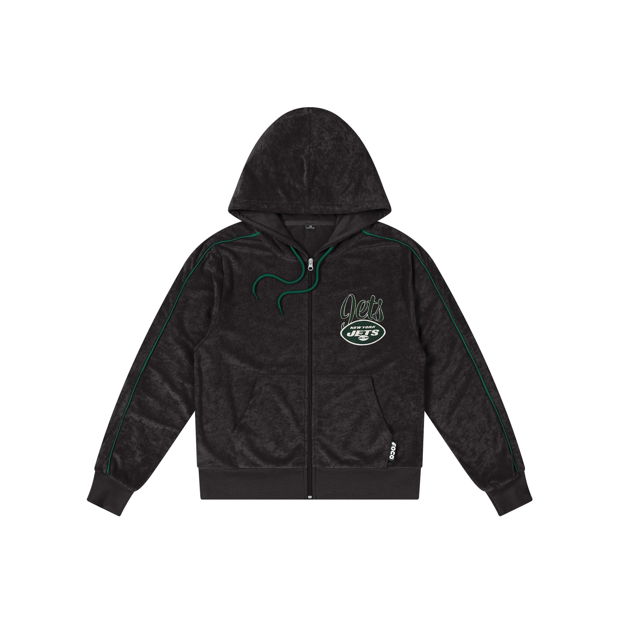 New York Jets NFL Womens Terry Knit Zip Up Top - Image 5