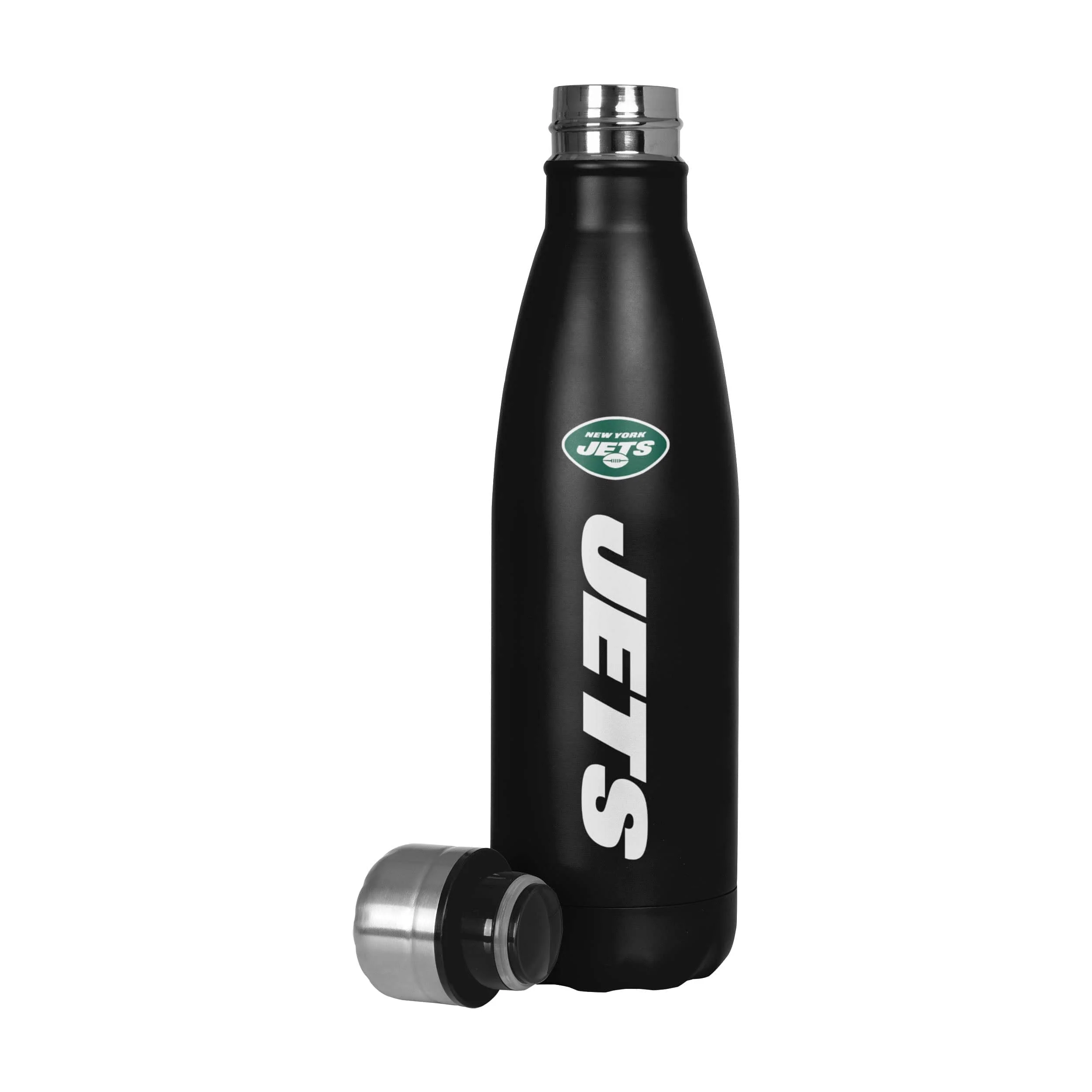 New York Jets NFL Wordmark Chill Water Bottle - Image 2