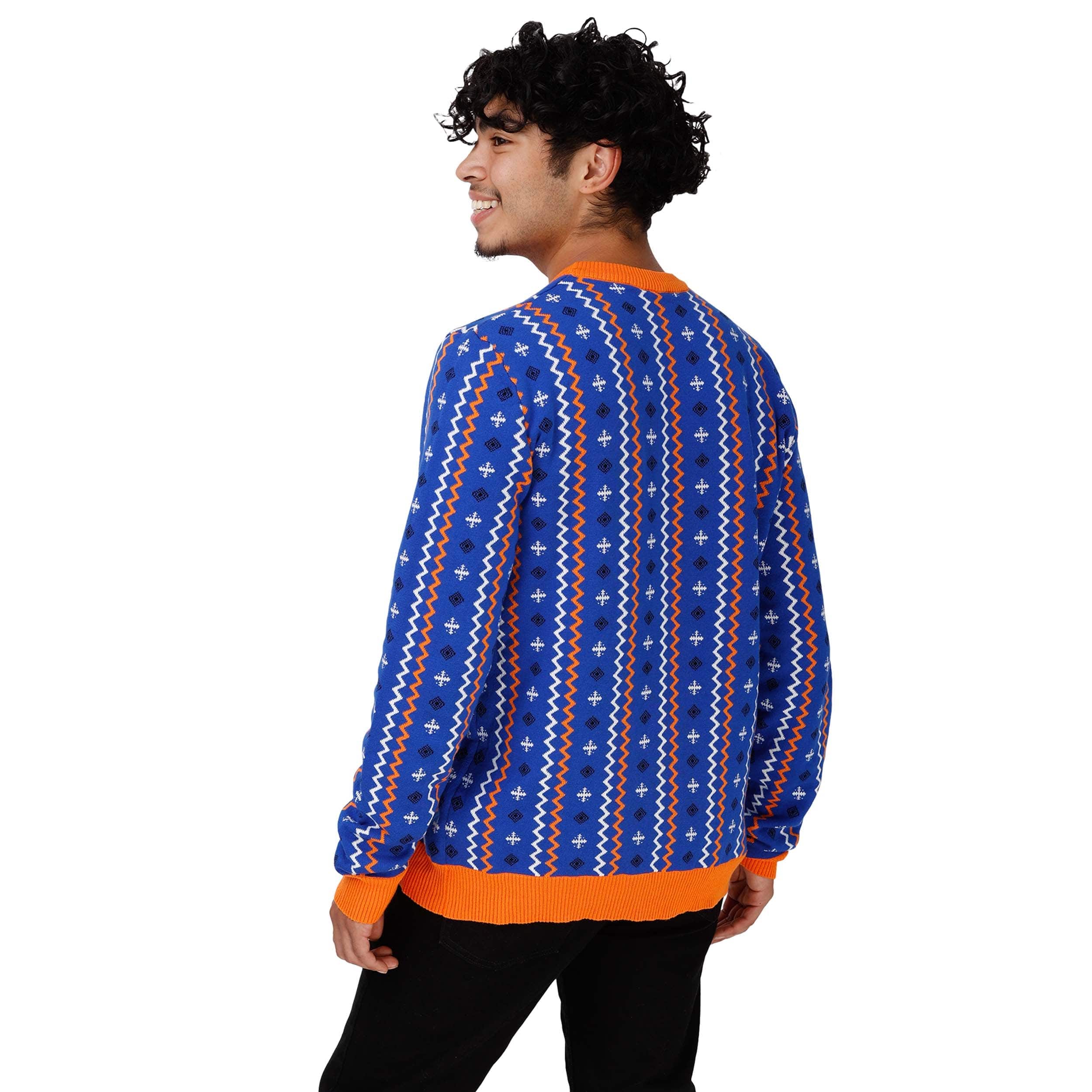 New York Knicks NBA Mens Thematic Knit Sweater - Image 2
