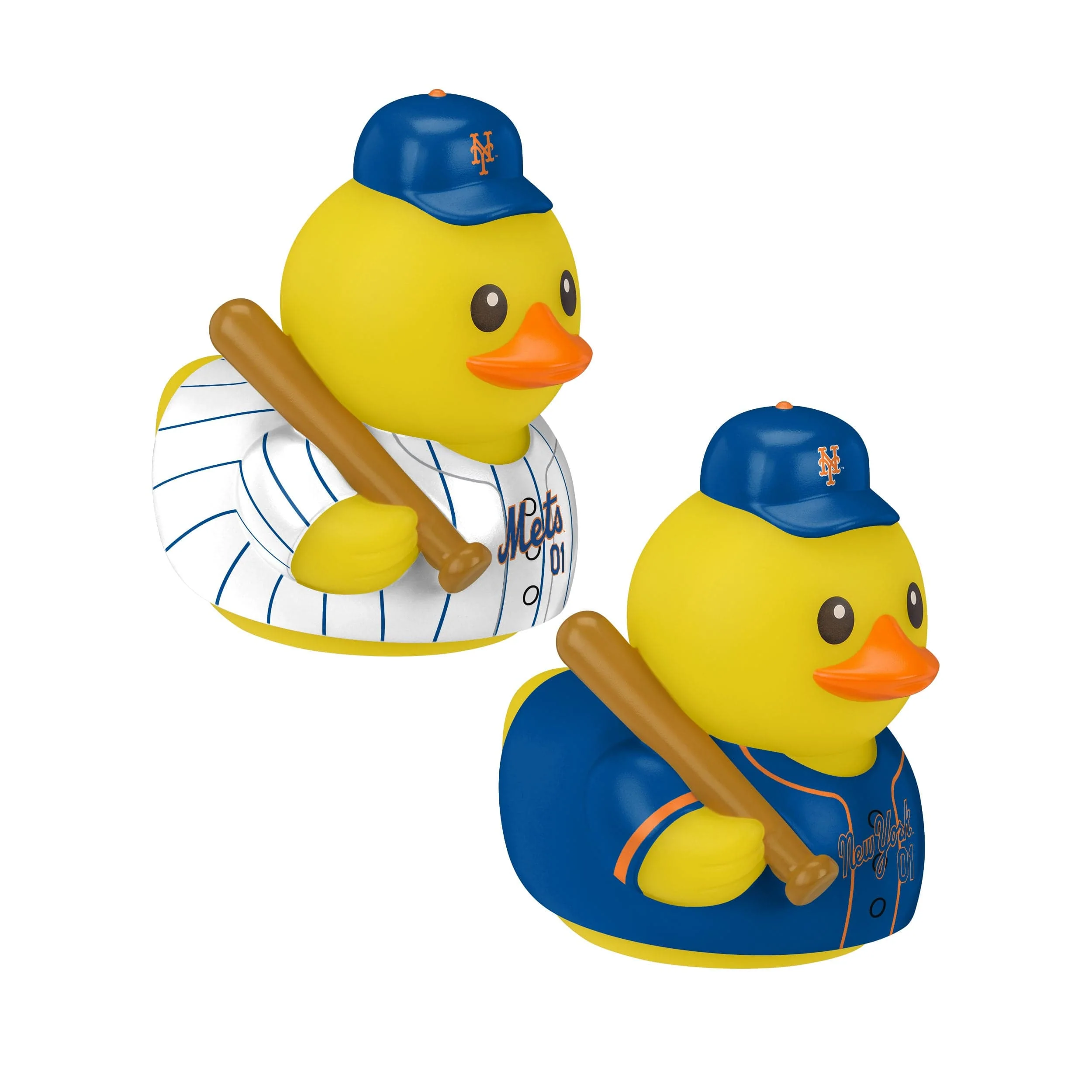 New York Mets MLB 2 Pack Vinyl Ducks - Image 2