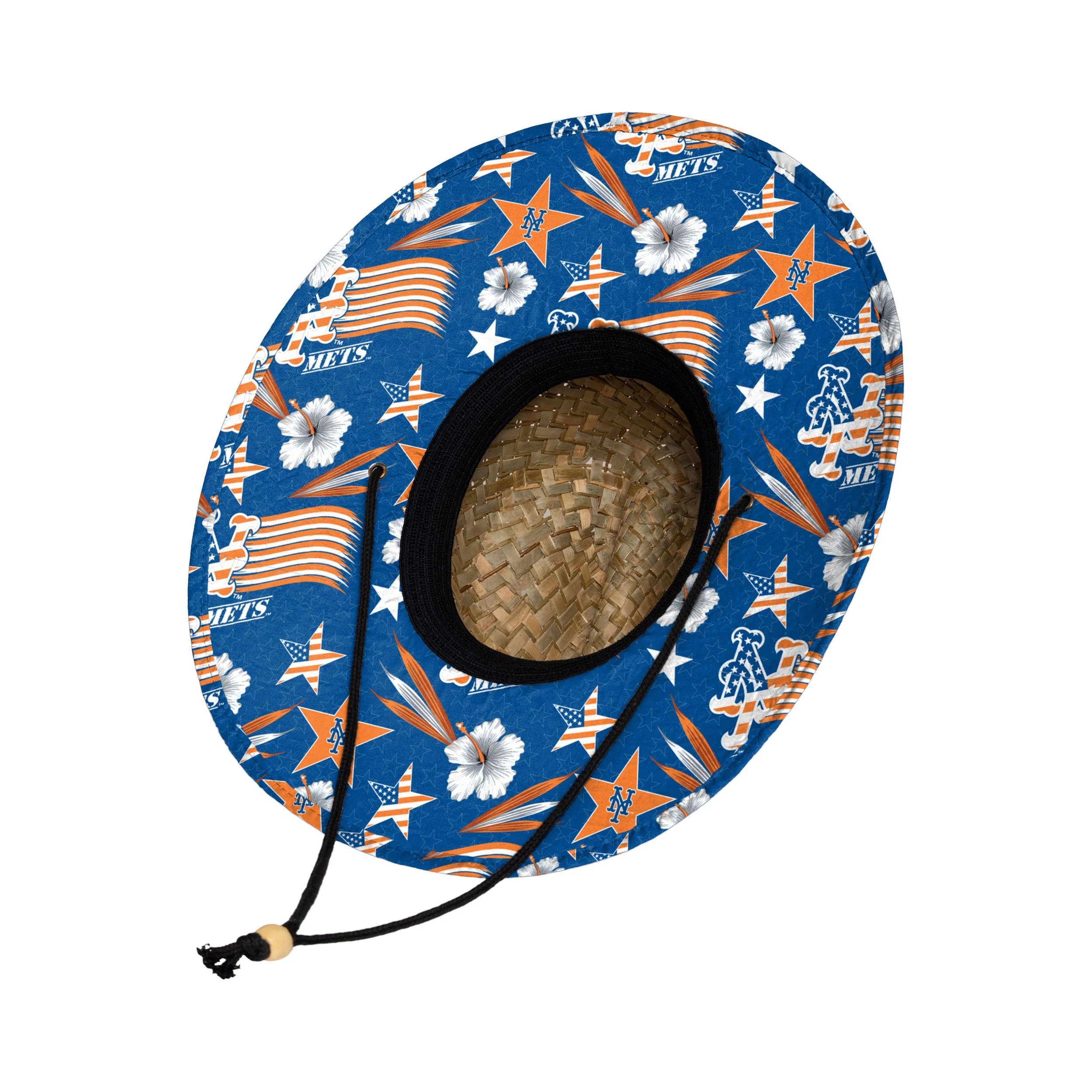 New York Mets MLB Americana Straw Hat - Image 2