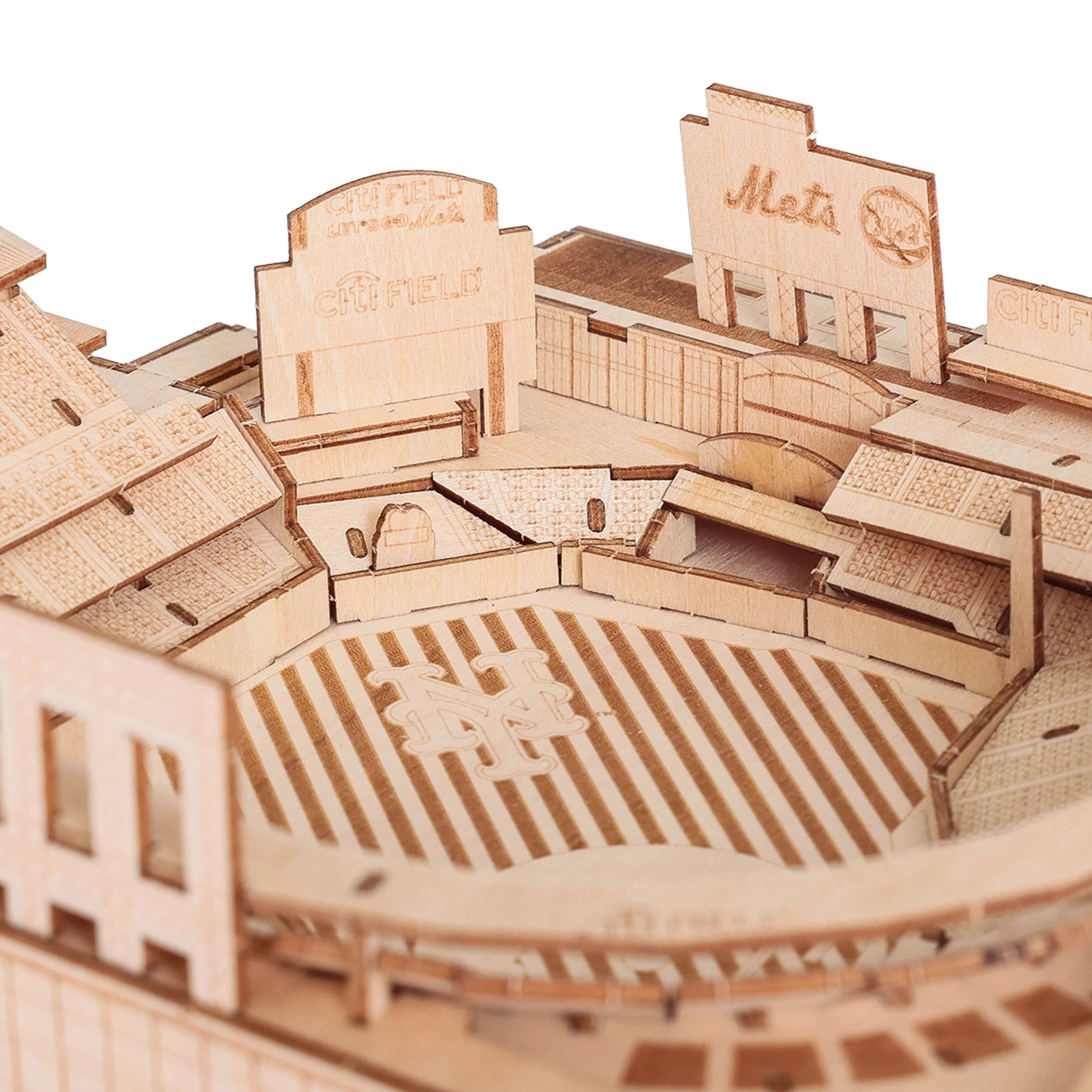 New York Mets MLB Citi Field Wood PZLZ Stadium - Image 3