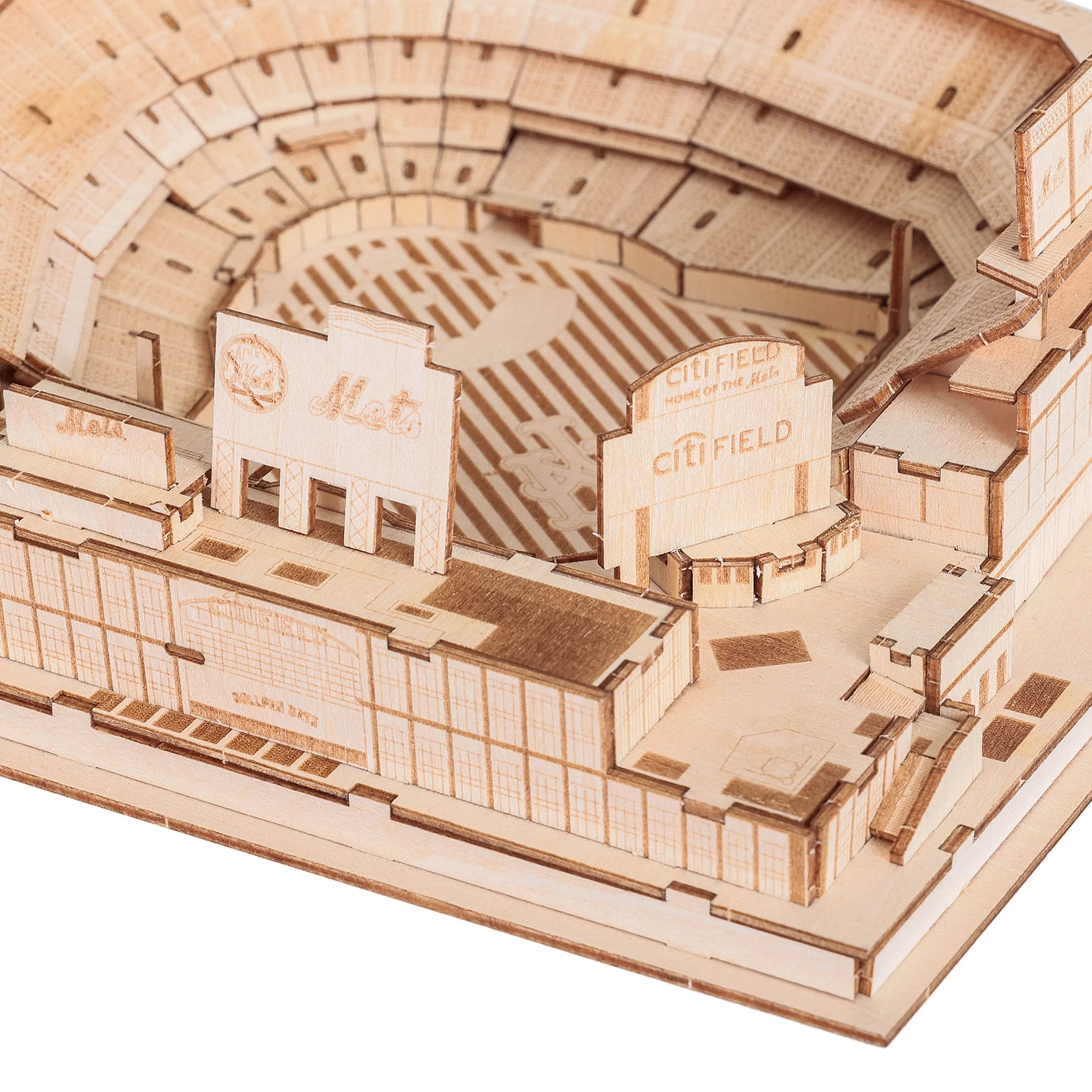 New York Mets MLB Citi Field Wood PZLZ Stadium - Image 4