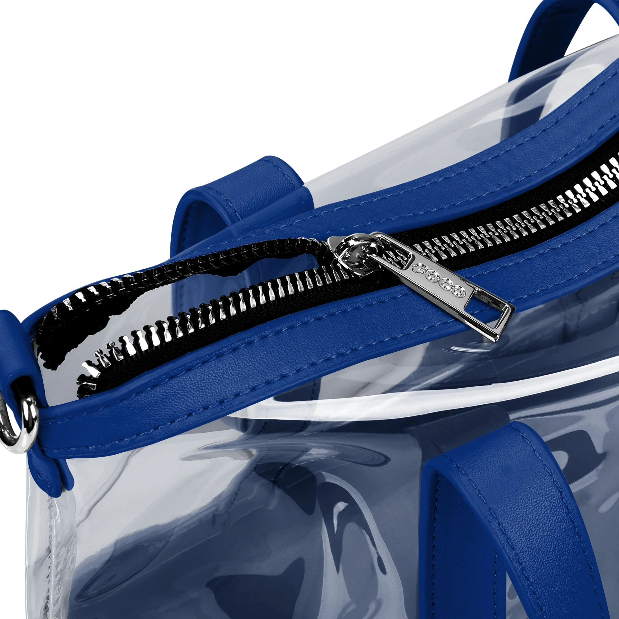 New York Mets MLB Clear Crossbody Mini Tote Bag - Image 3