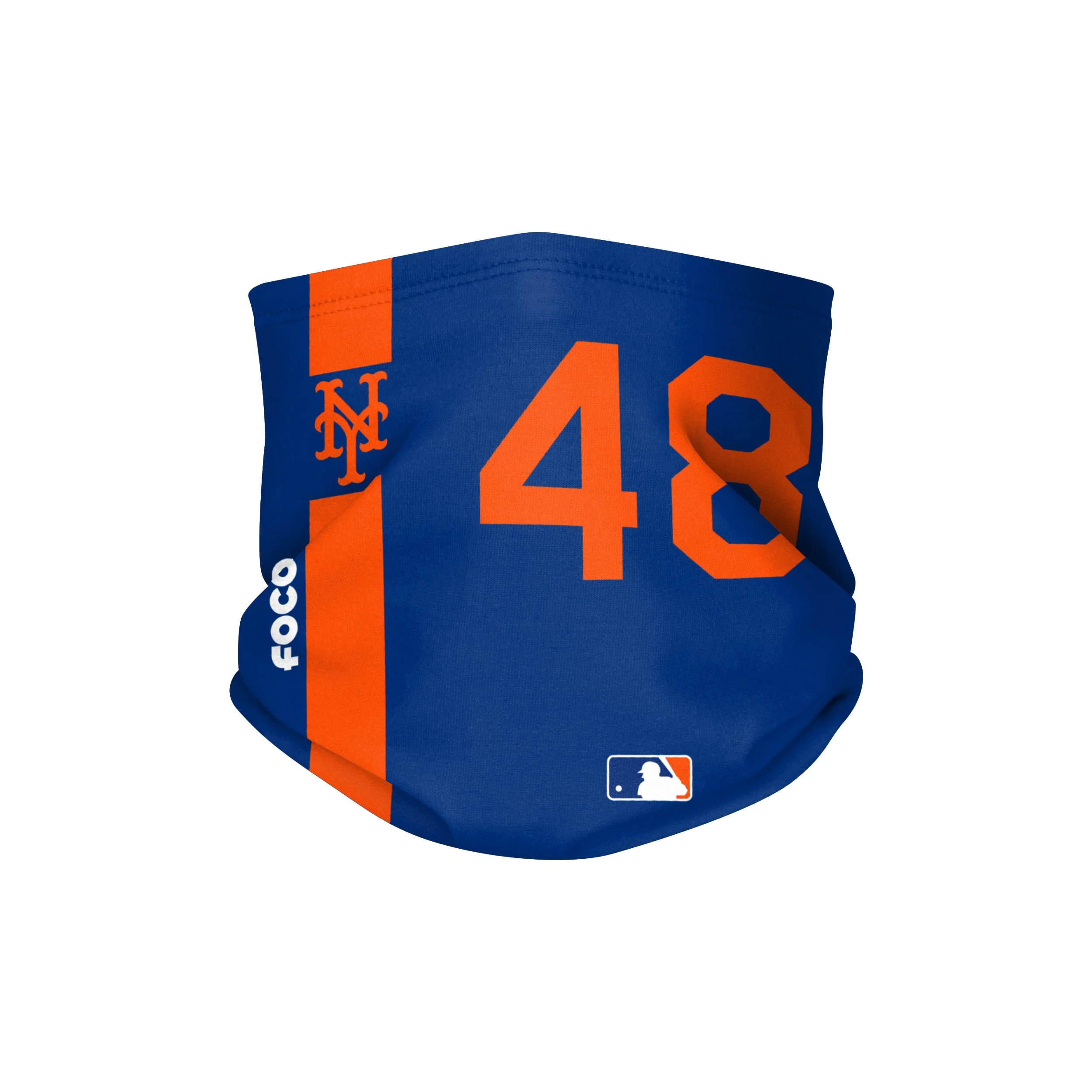 New York Mets MLB Jacob deGrom On-Field Blue & Orange UV Gaiter Scarf