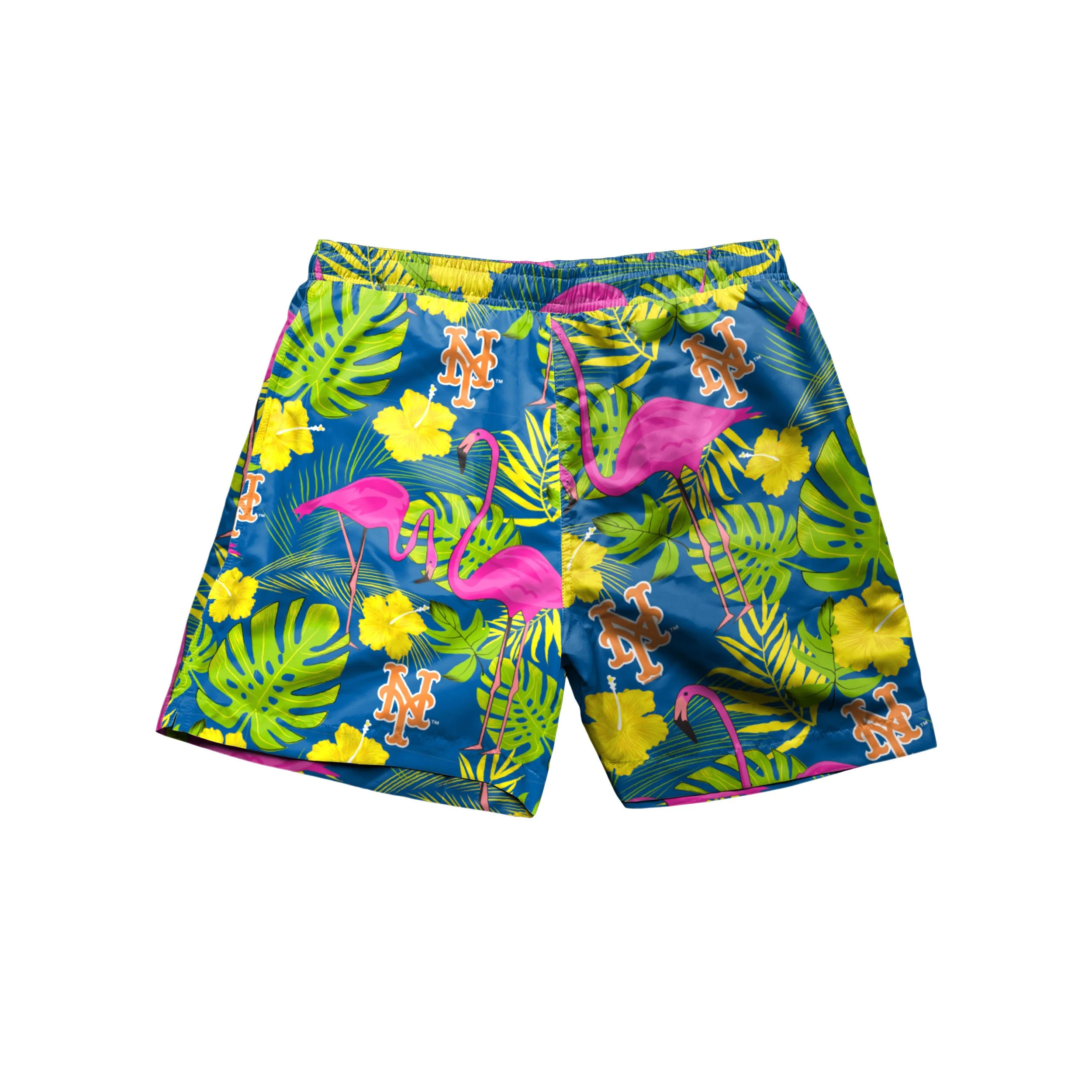 New York Mets MLB Mens Highlights Swimming Trunks - Image 3