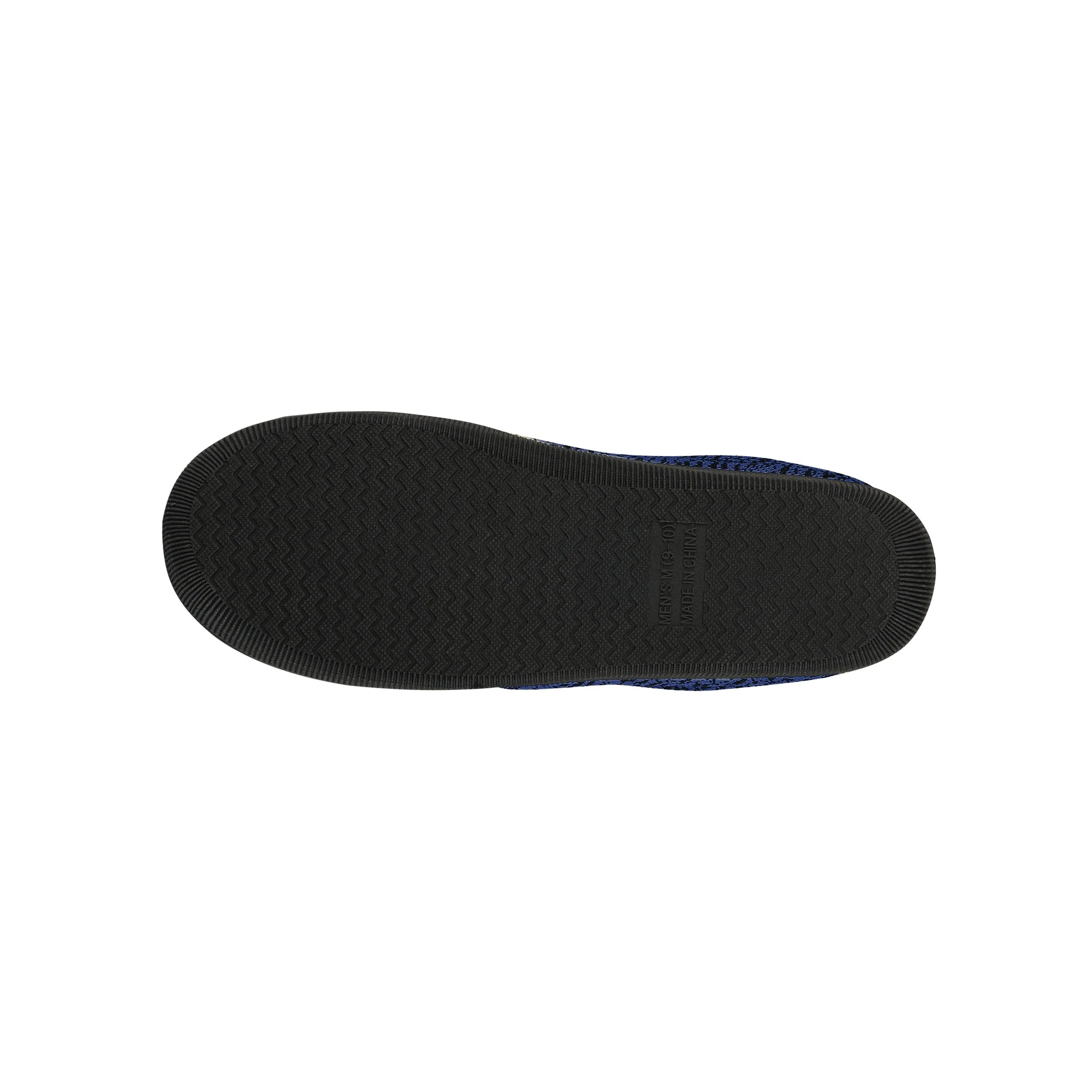 New York Mets MLB Mens Poly Knit Cup Sole Slippers - Image 5