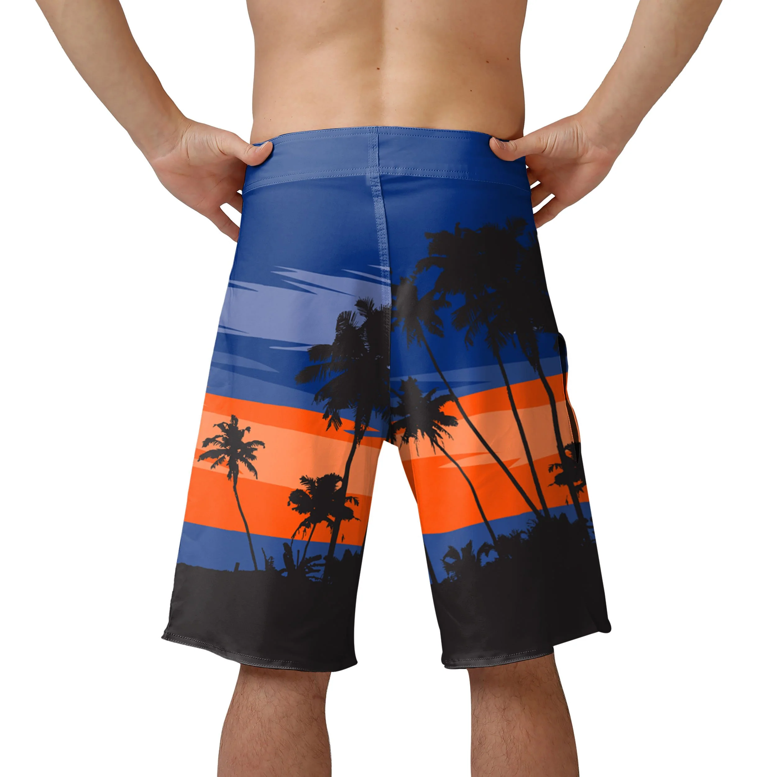 New York Mets MLB Mens Sunset Boardshorts - Image 3