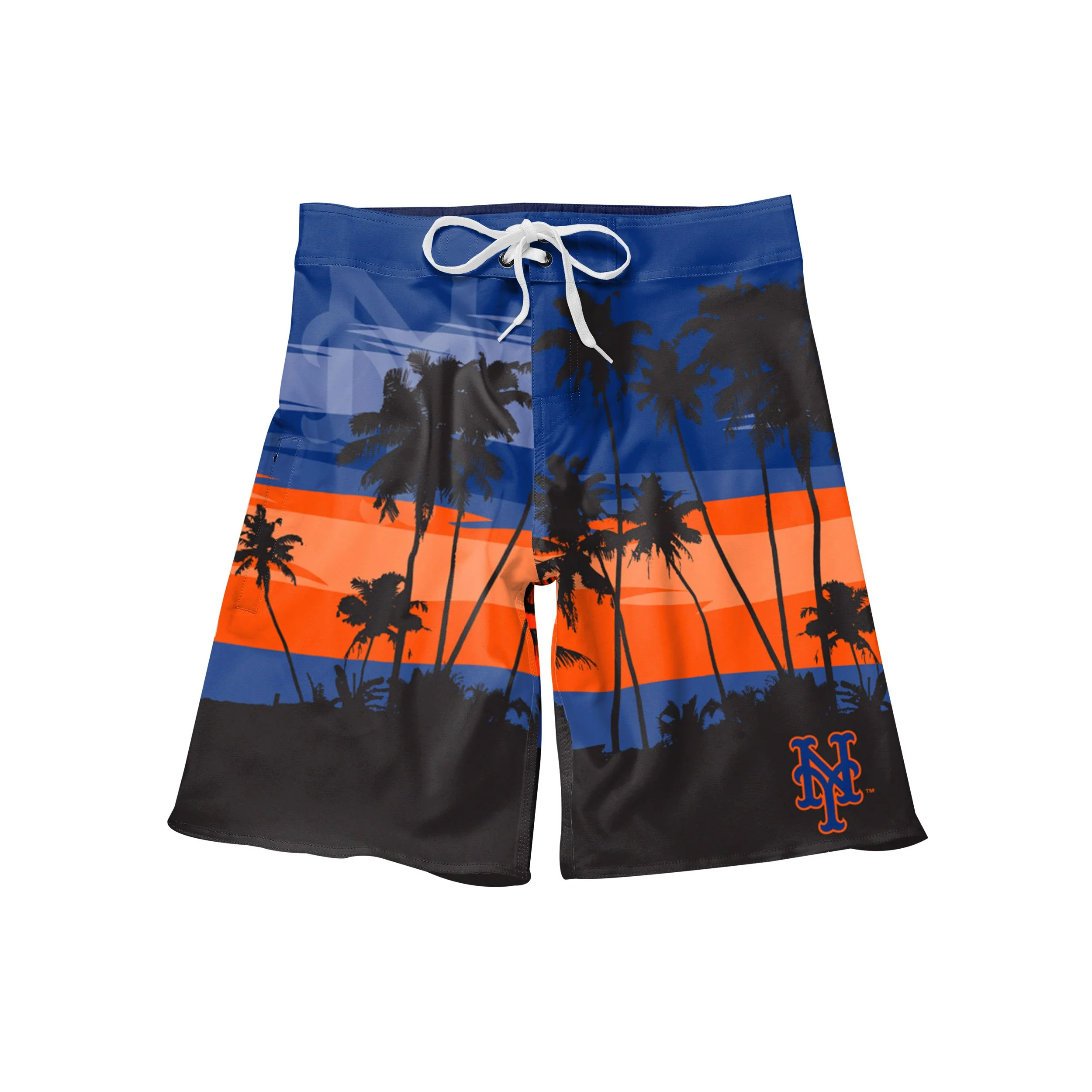 New York Mets MLB Mens Sunset Boardshorts - Image 4
