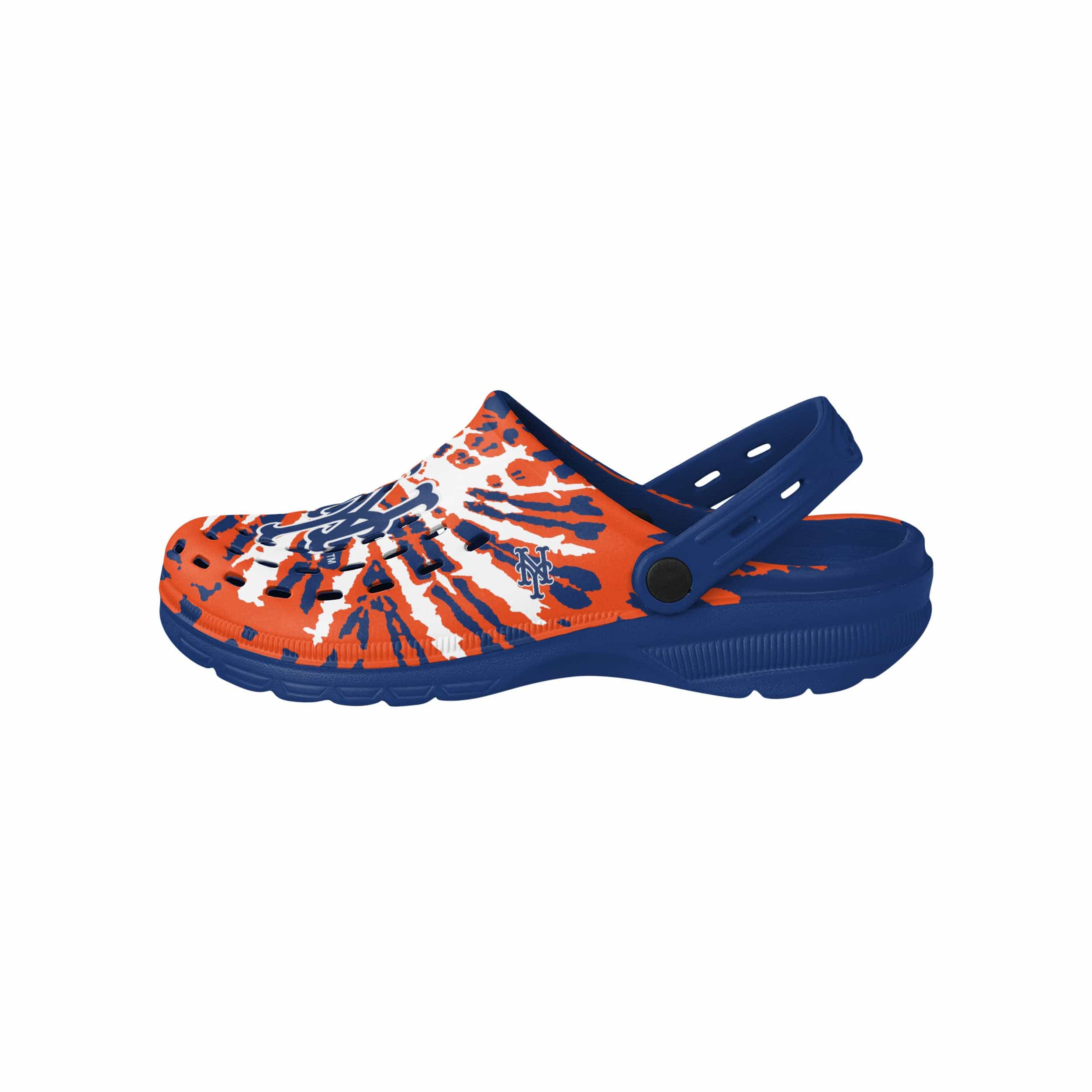 New York Mets MLB Mens Tie-Dye Clog With Strap - Image 2