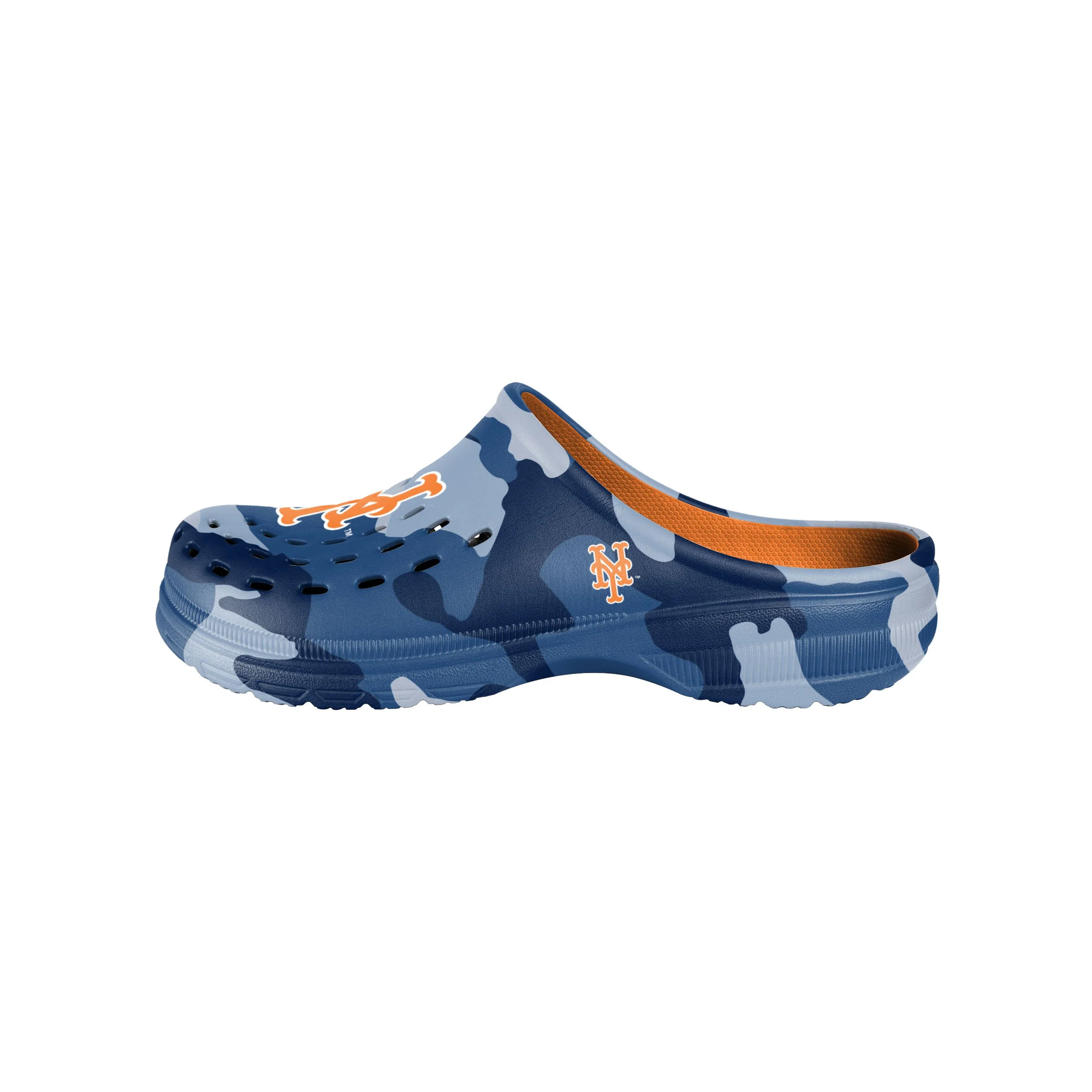 New York Mets MLB Mens Tonal Camo Clog - Image 2