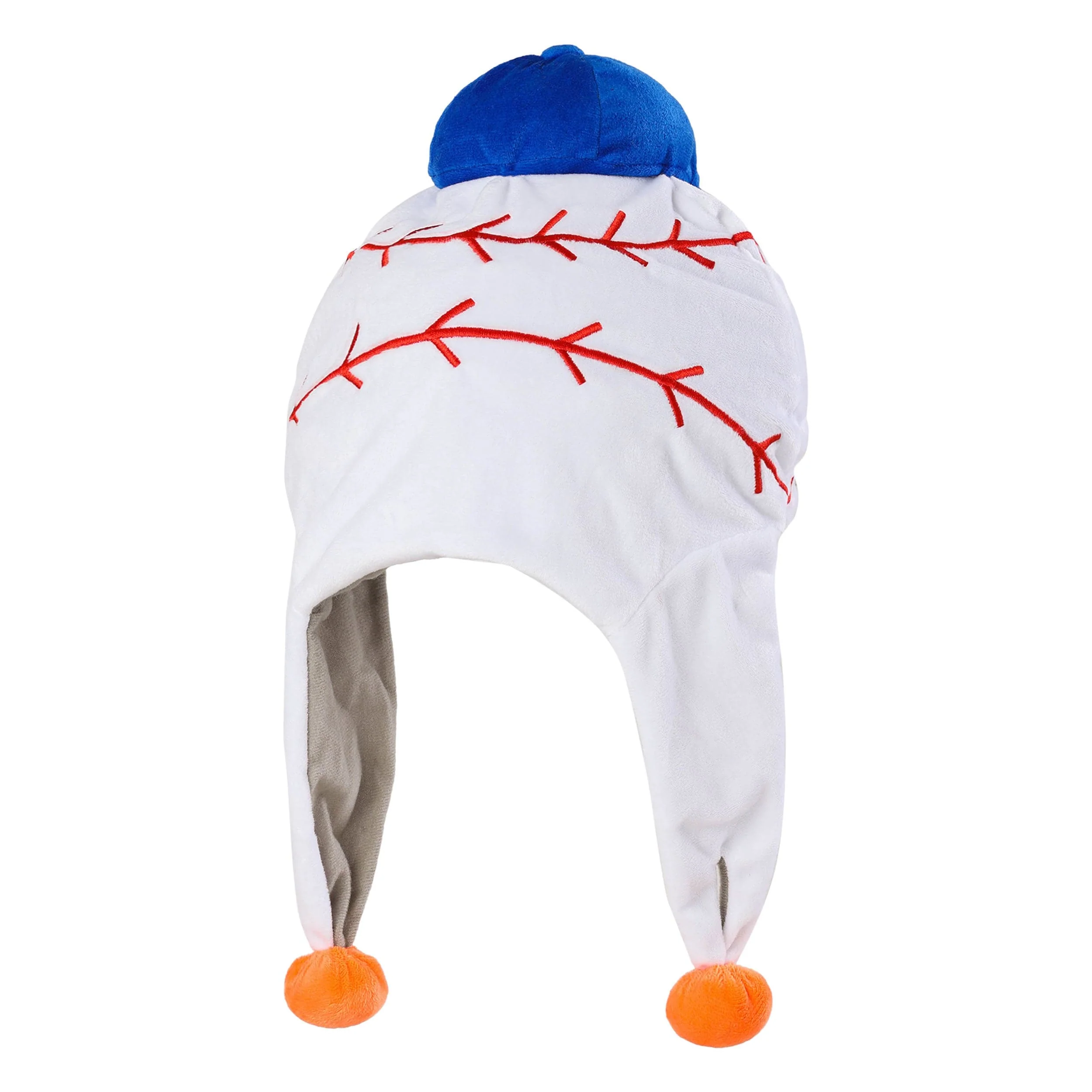 New York Mets MLB Mr. Met Mascot Plush Hat - Image 2