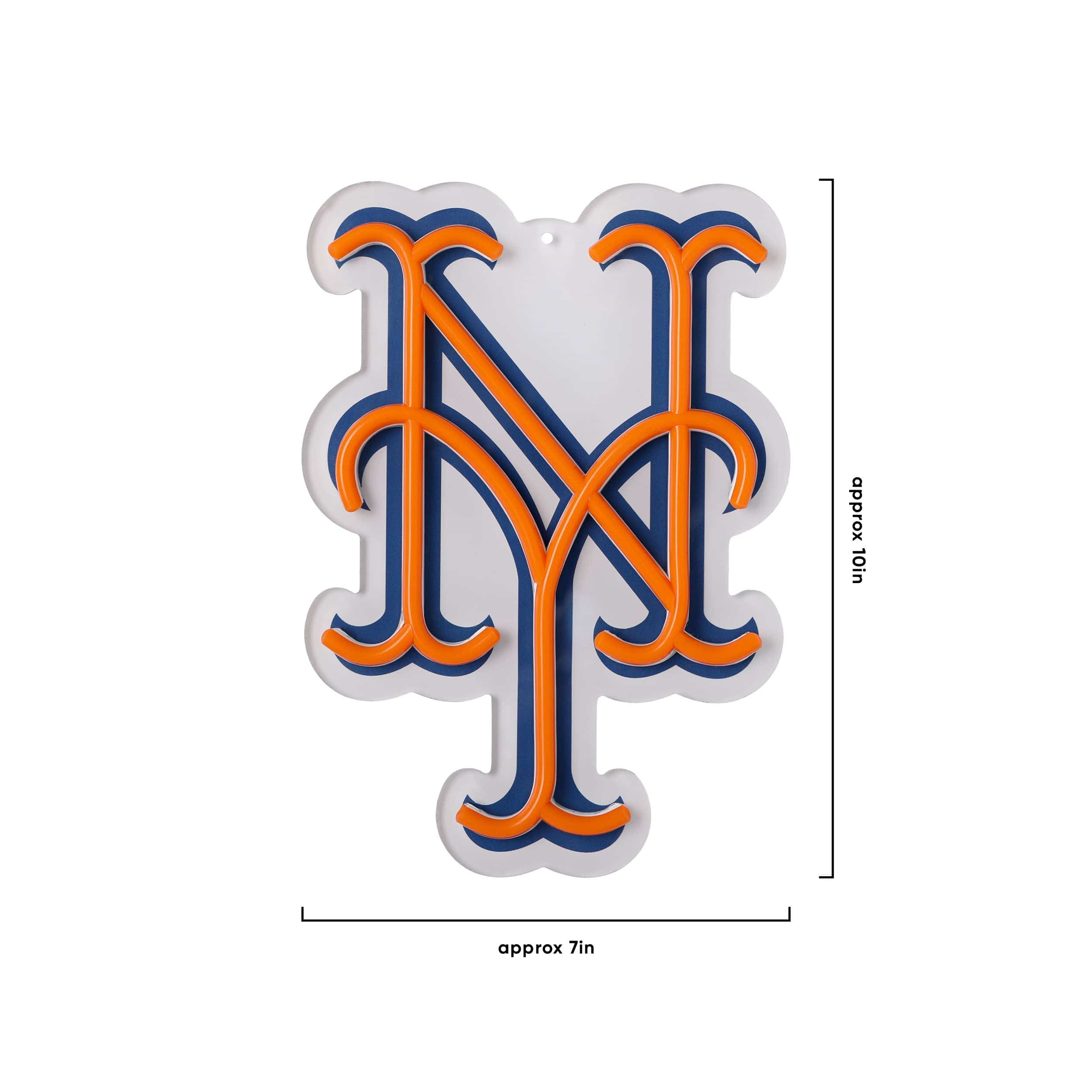 New York Mets MLB Neon Motion Big Logo Chain - Image 4