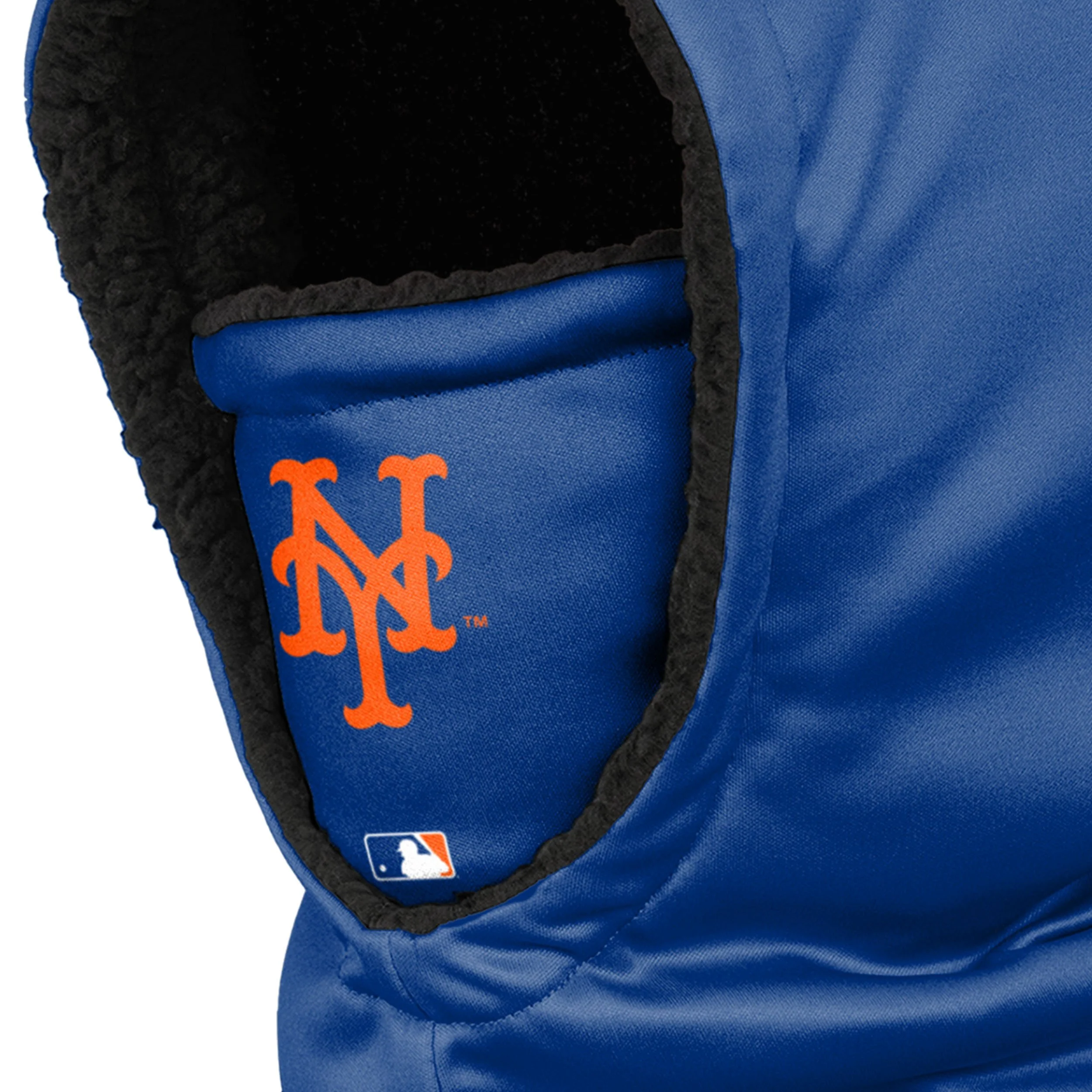 New York Mets MLB On-Field Blue & Orange Hooded Gaiter - Image 3